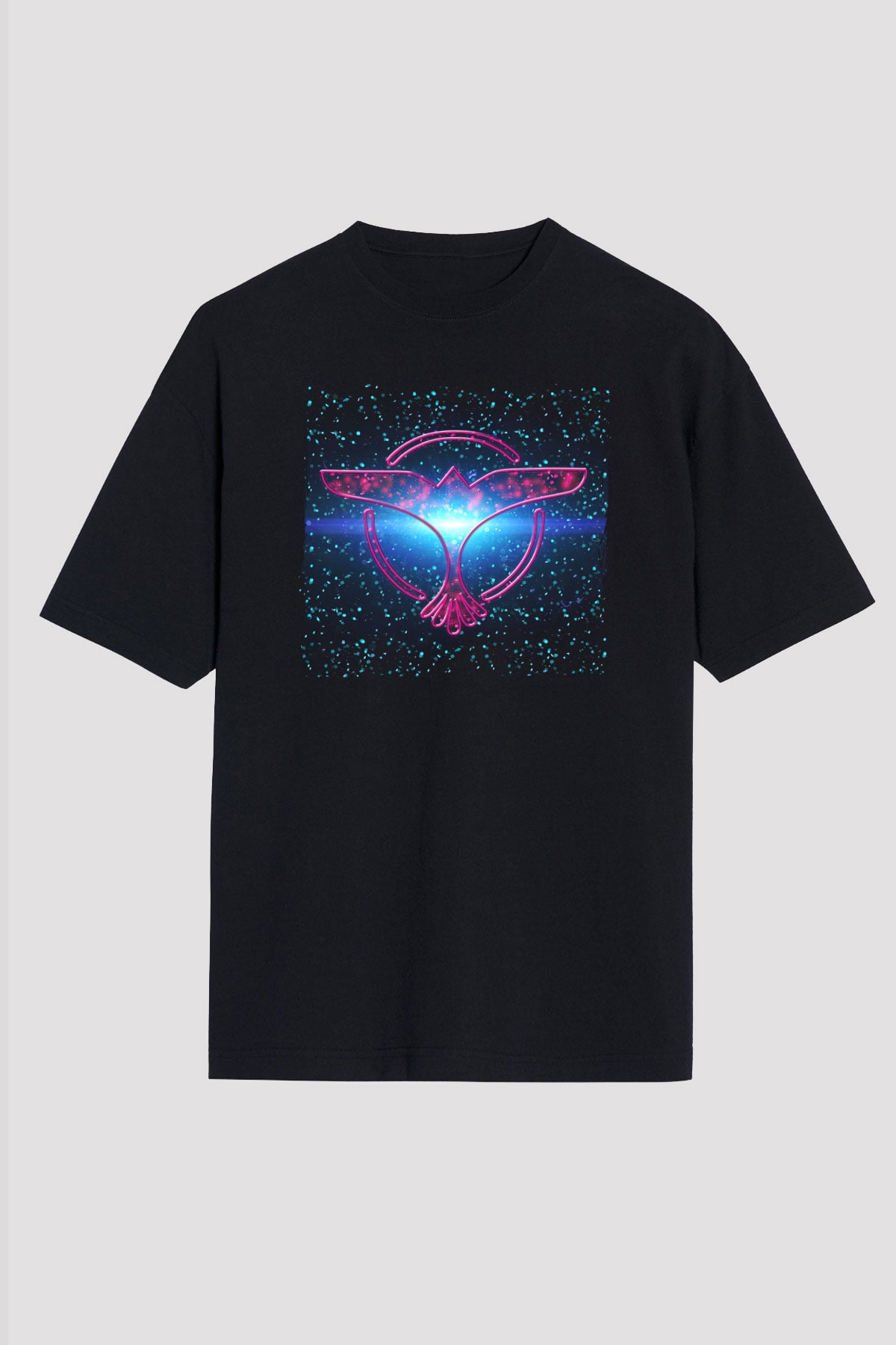 Tiesto Siyah Unisex Tişört T-Shirt - TişörtFabrikası