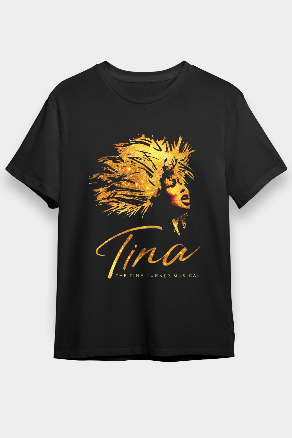 Tina Turner Siyah Unisex Tişört T-Shirt - TişörtFabrikası