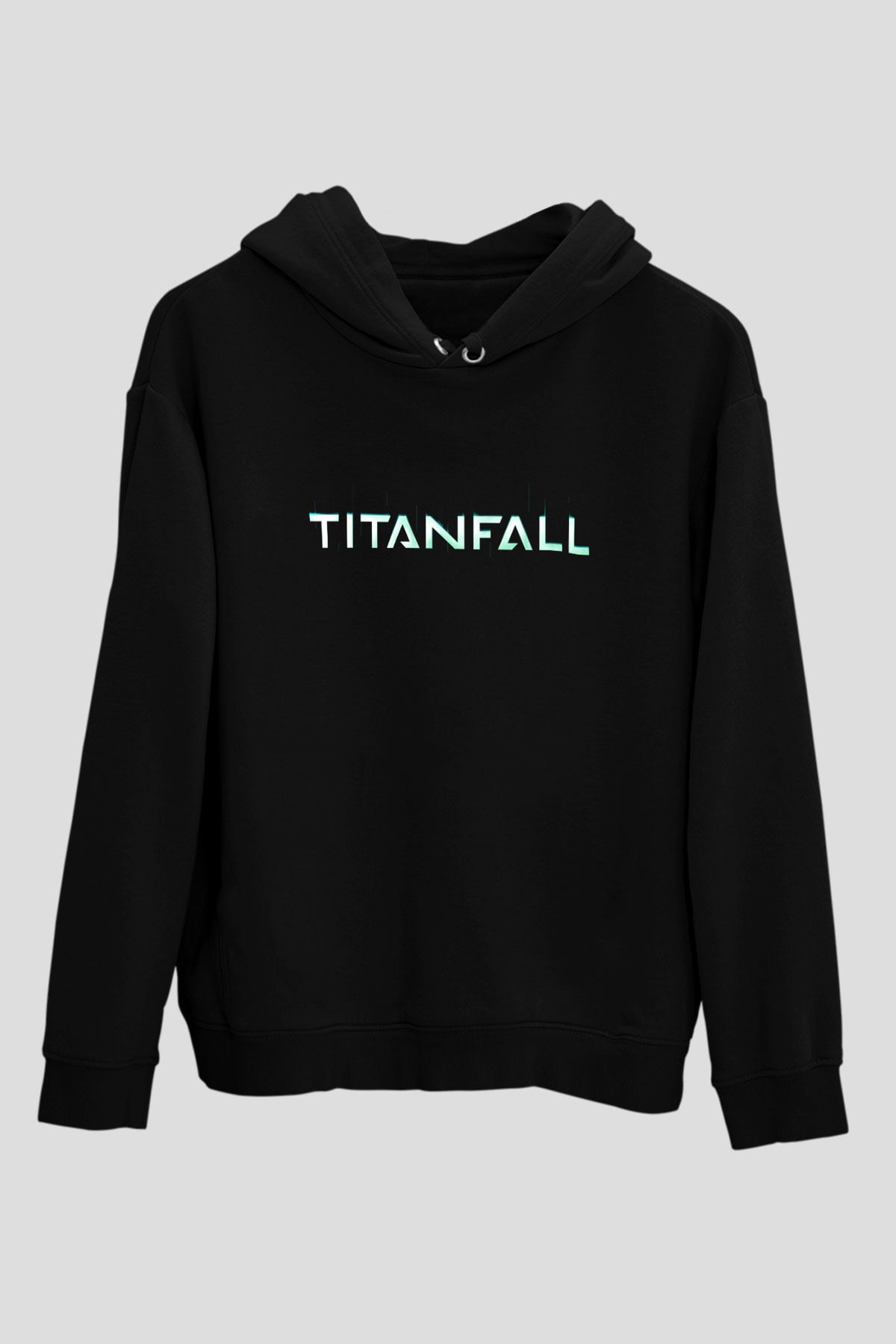 Titanfall Siyah Unisex Hoodie