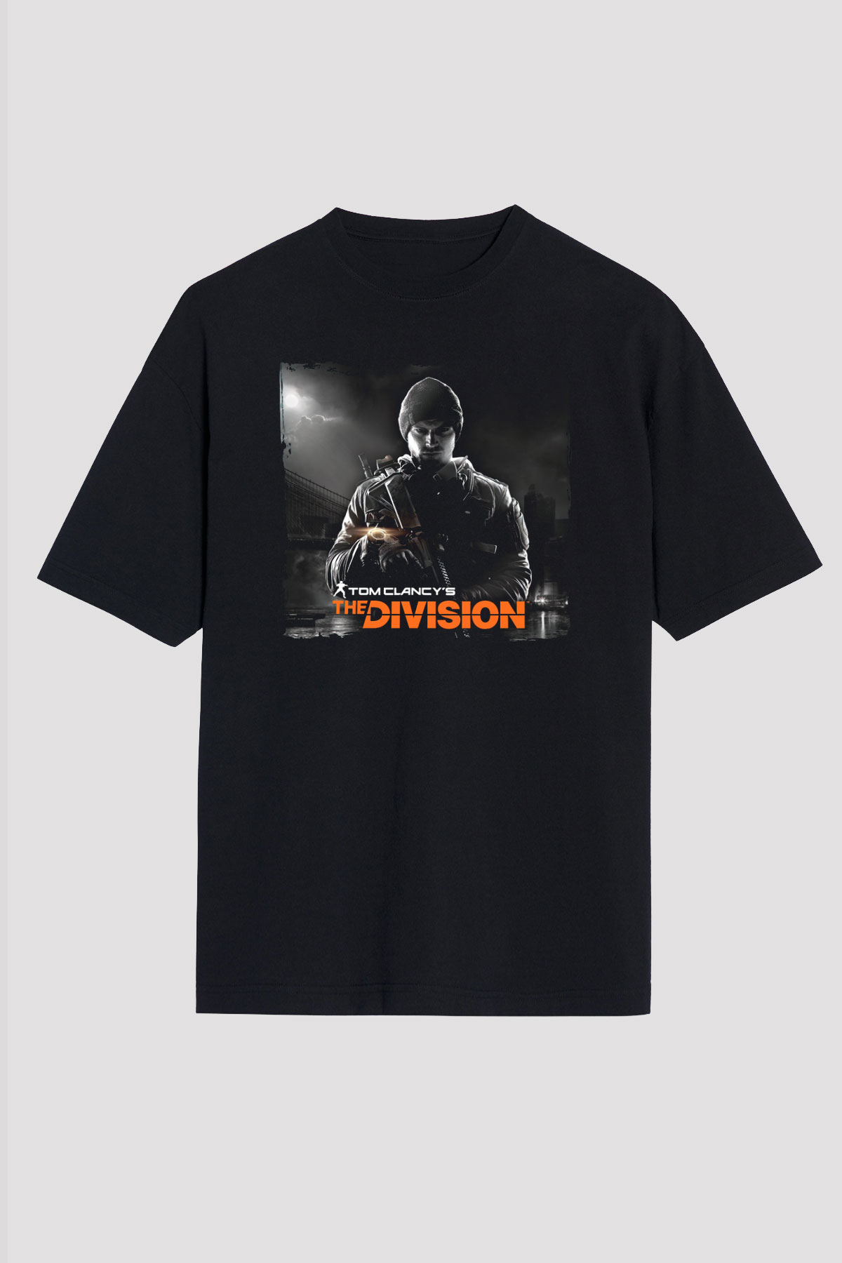 Tom Clancy Siyah Unisex Tişört T-Shirt