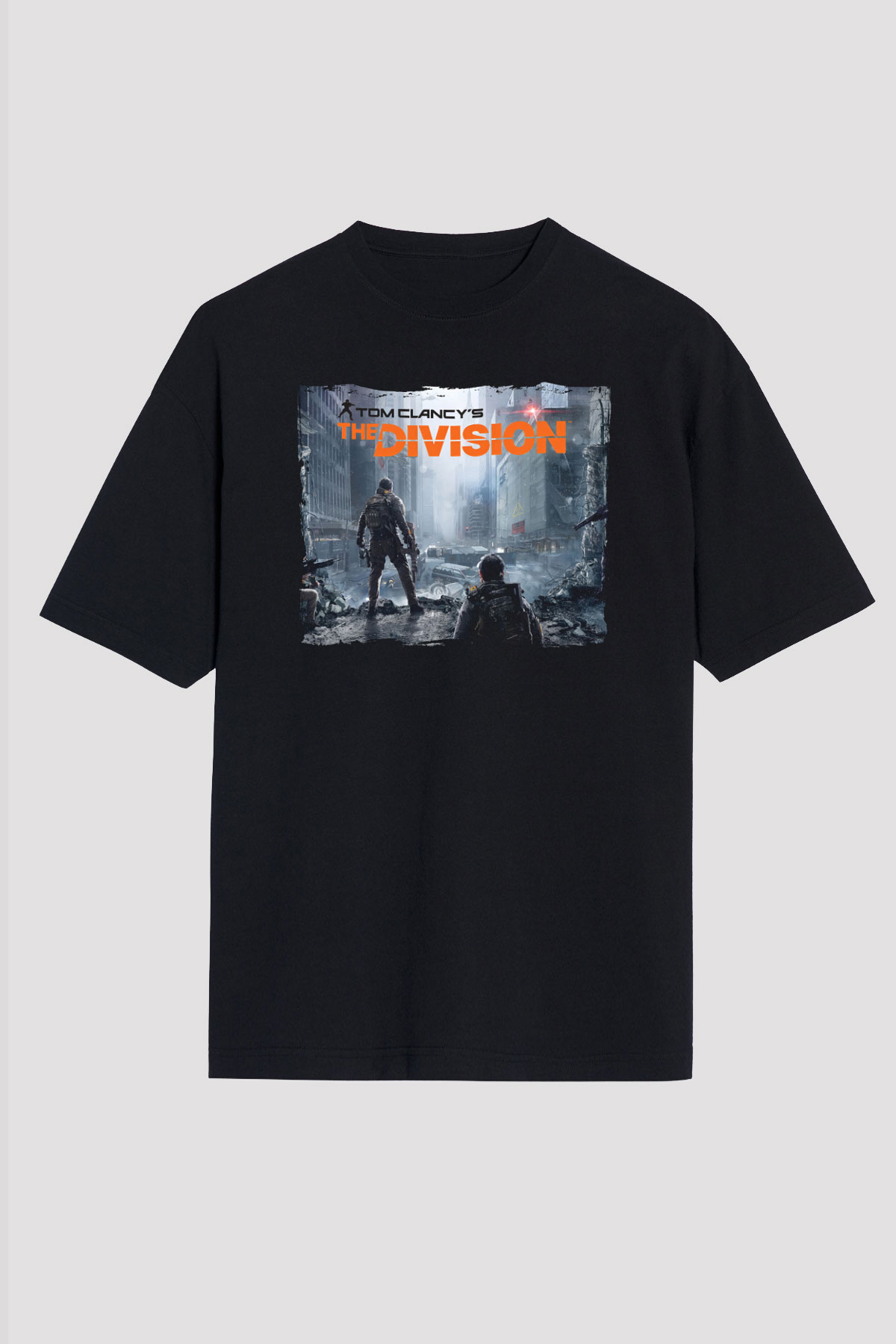 Tom Clancy Siyah Unisex Tişört T-Shirt
