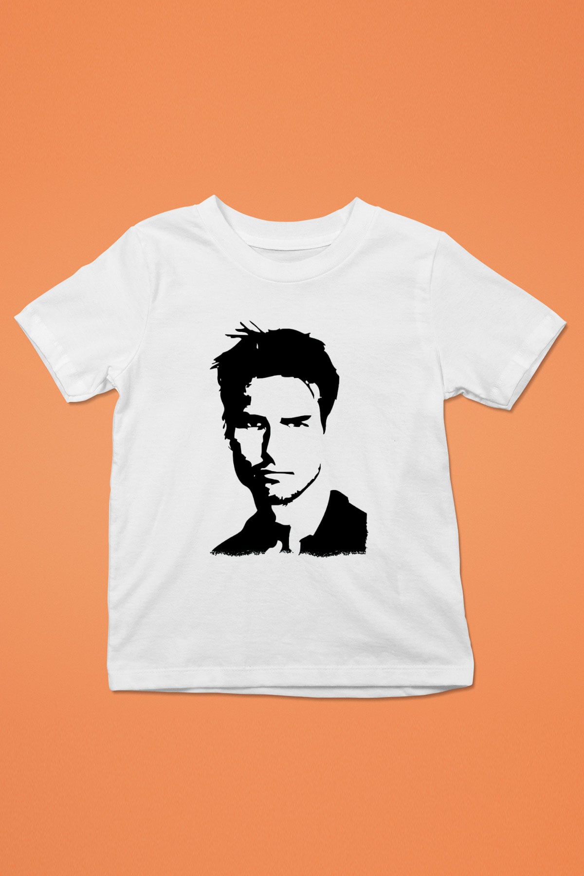 Tom Cruise Beyaz Unisex Çocuk Tişört