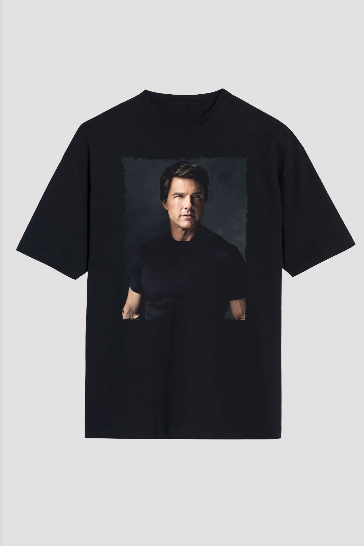 Tom Cruise Siyah Unisex Tişört T-Shirt - TişörtFabrikası