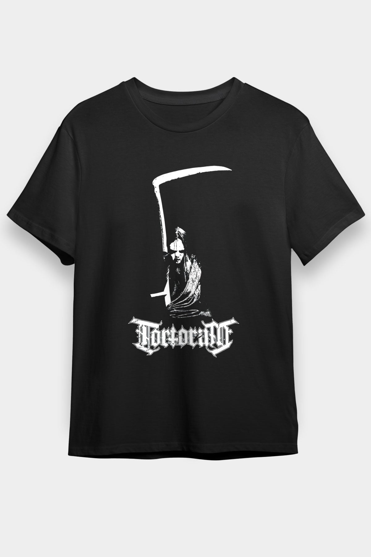 Tortorum Baskılı Unisex Siyah Tişört - Tshirt
