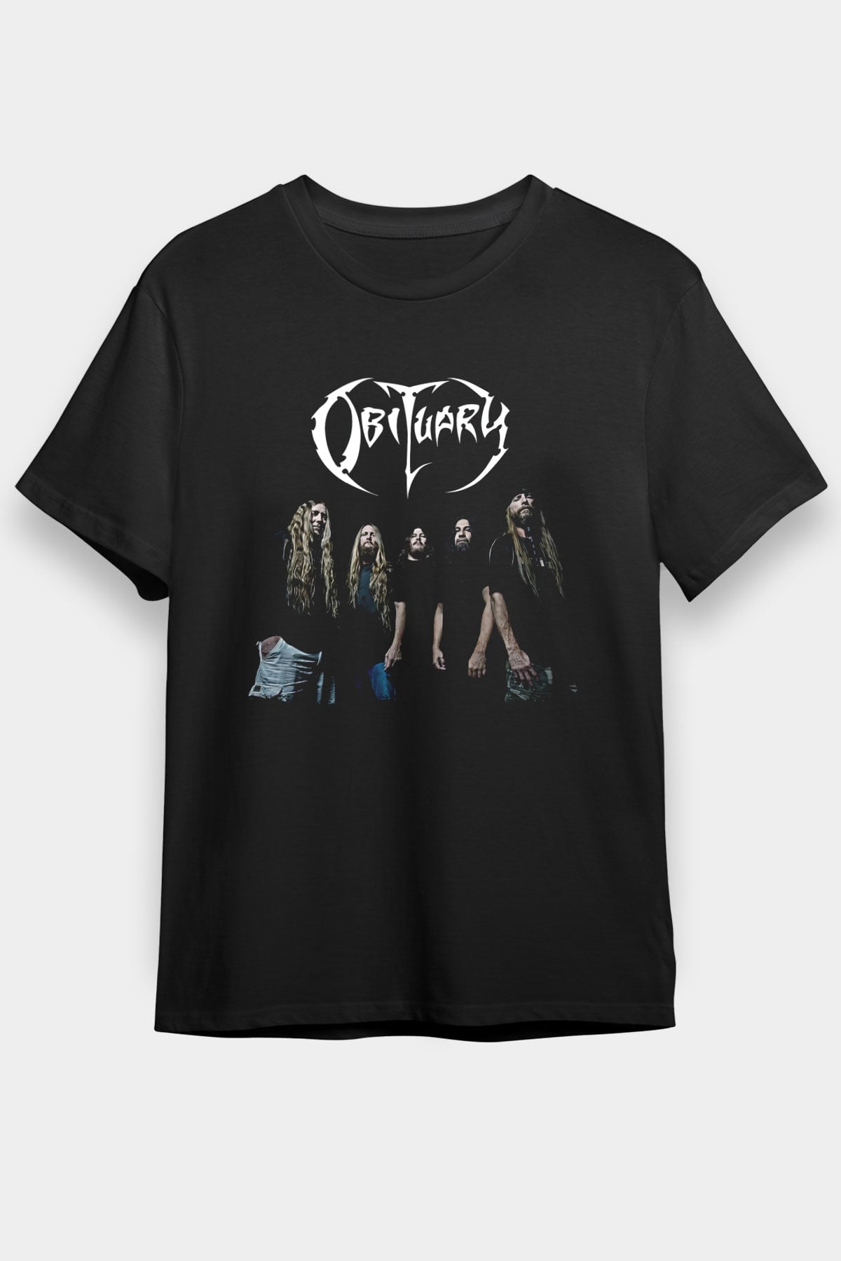 Tortorum Baskılı Unisex Siyah Tişört - Tshirt