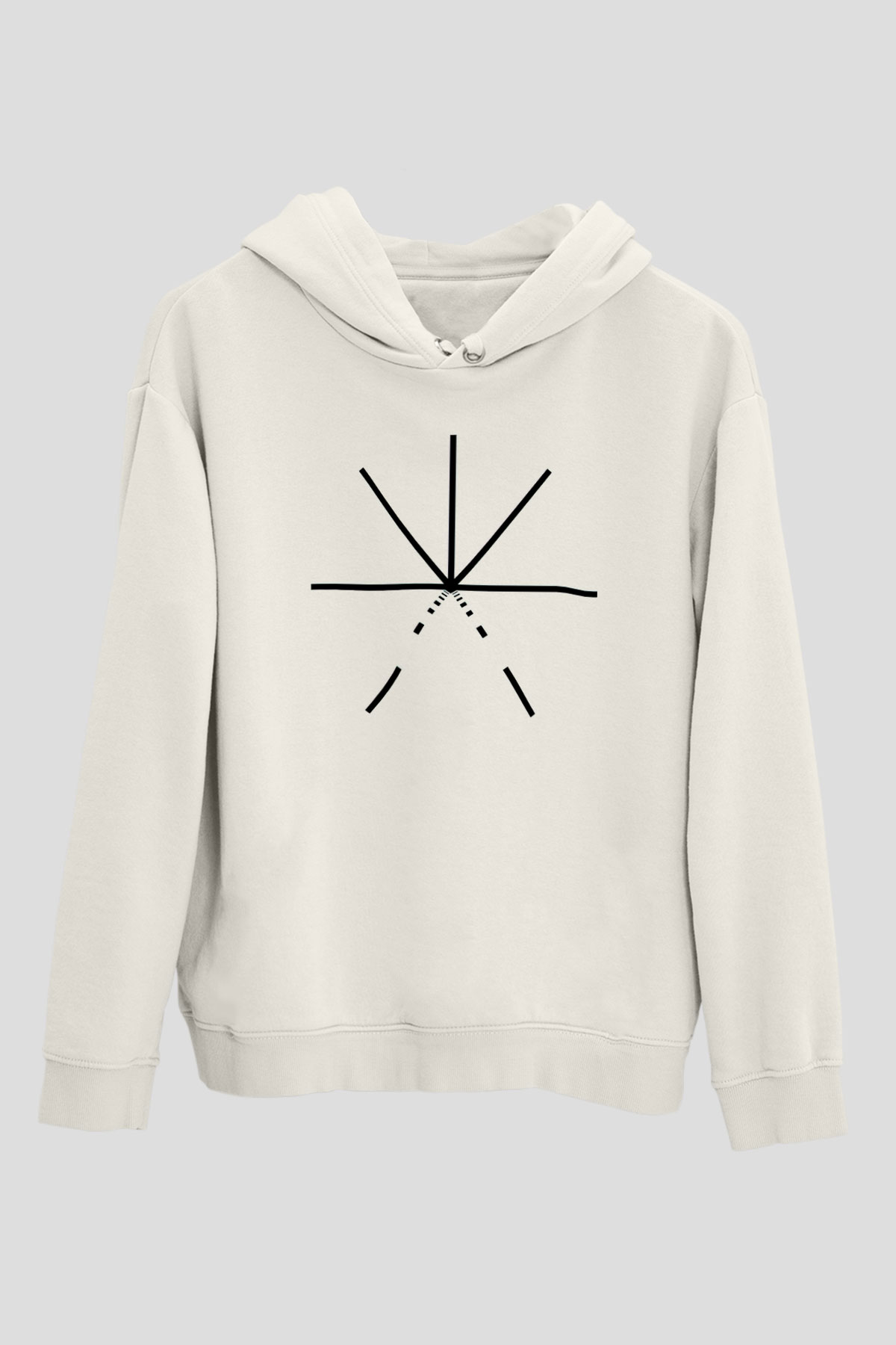 Touche Amore Beyaz Unisex Hoodie