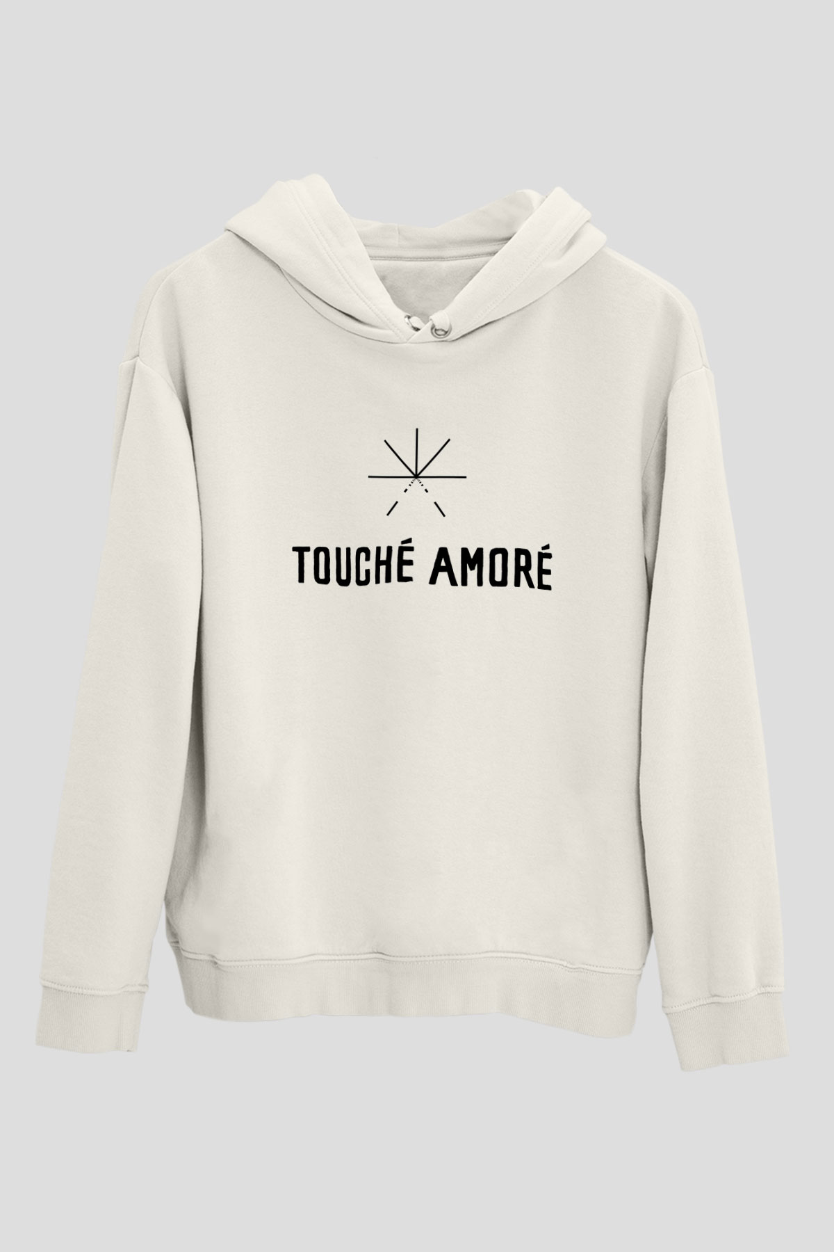 Touche Amore Beyaz Unisex Hoodie