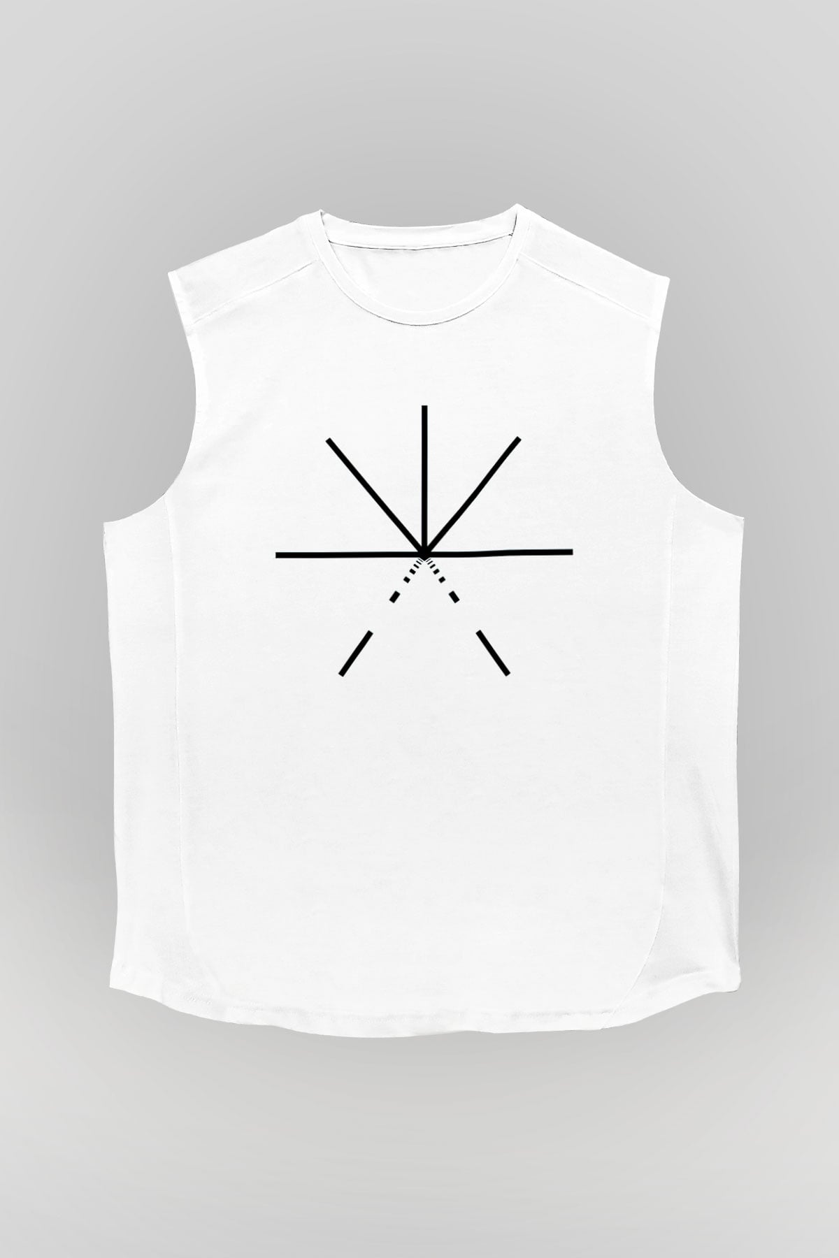 Touche Amore Beyaz Unisex Kolsuz Tişört