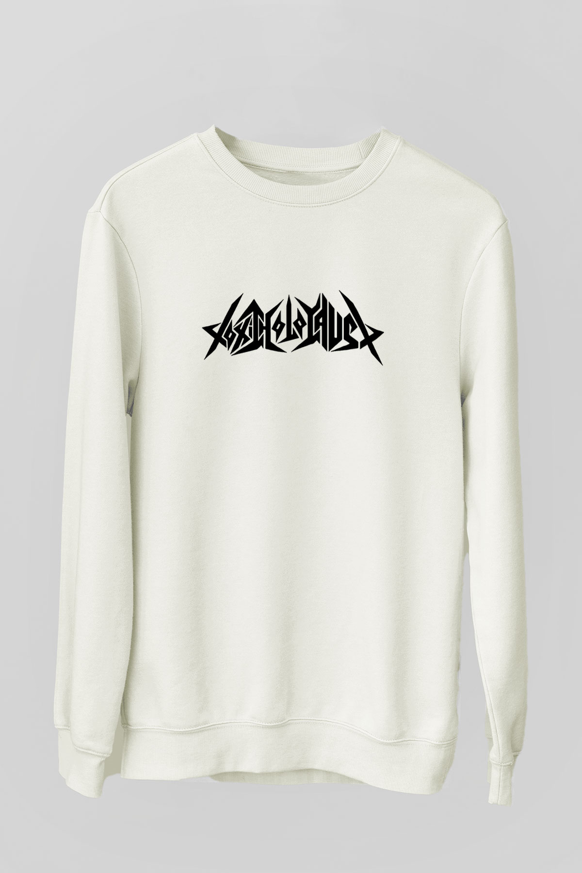 Toxic Holocaust Beyaz Unisex Sweatshirt