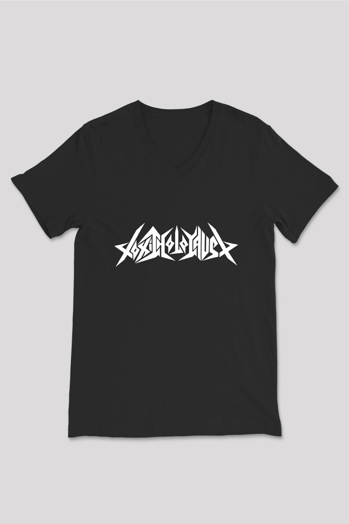 Toxic Holocaust Siyah Unisex V Yaka Tişört T-Shirt