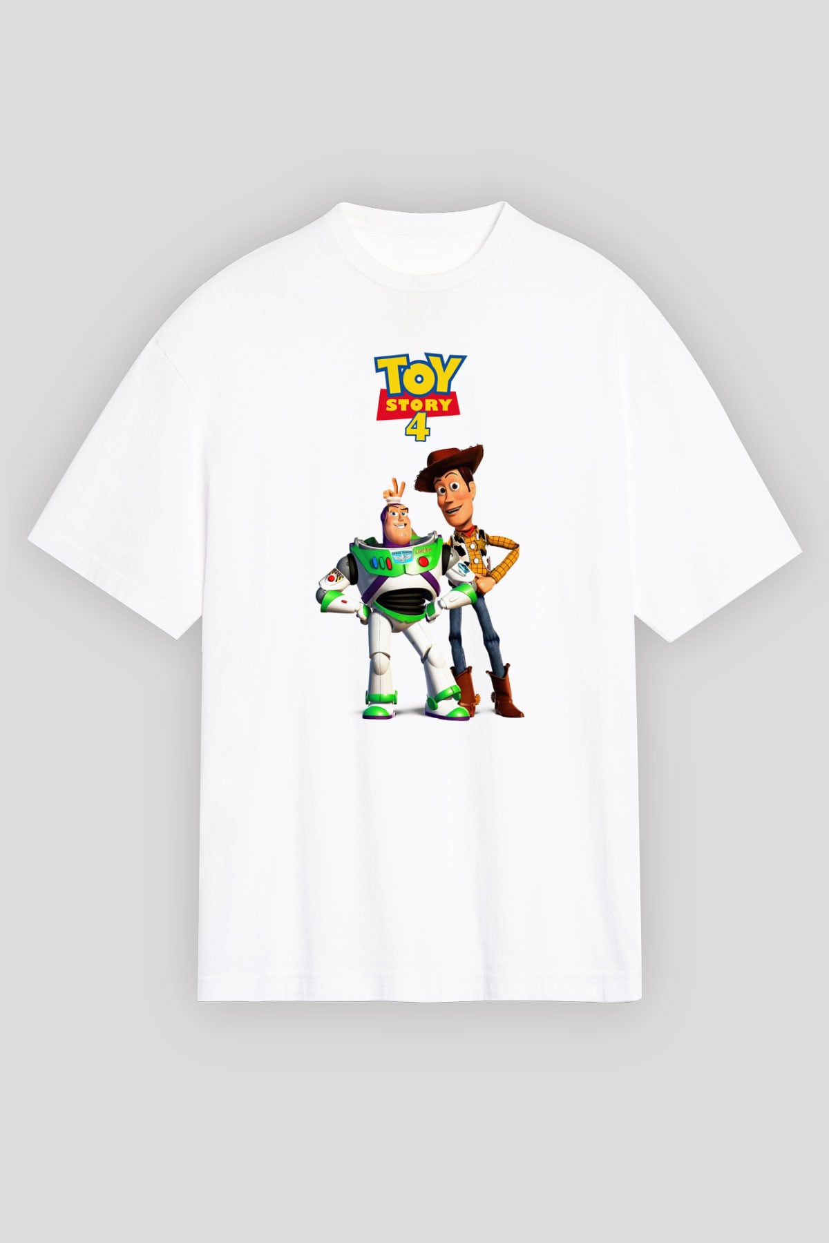 Toy Story Beyaz Unisex Tişört T-Shirt