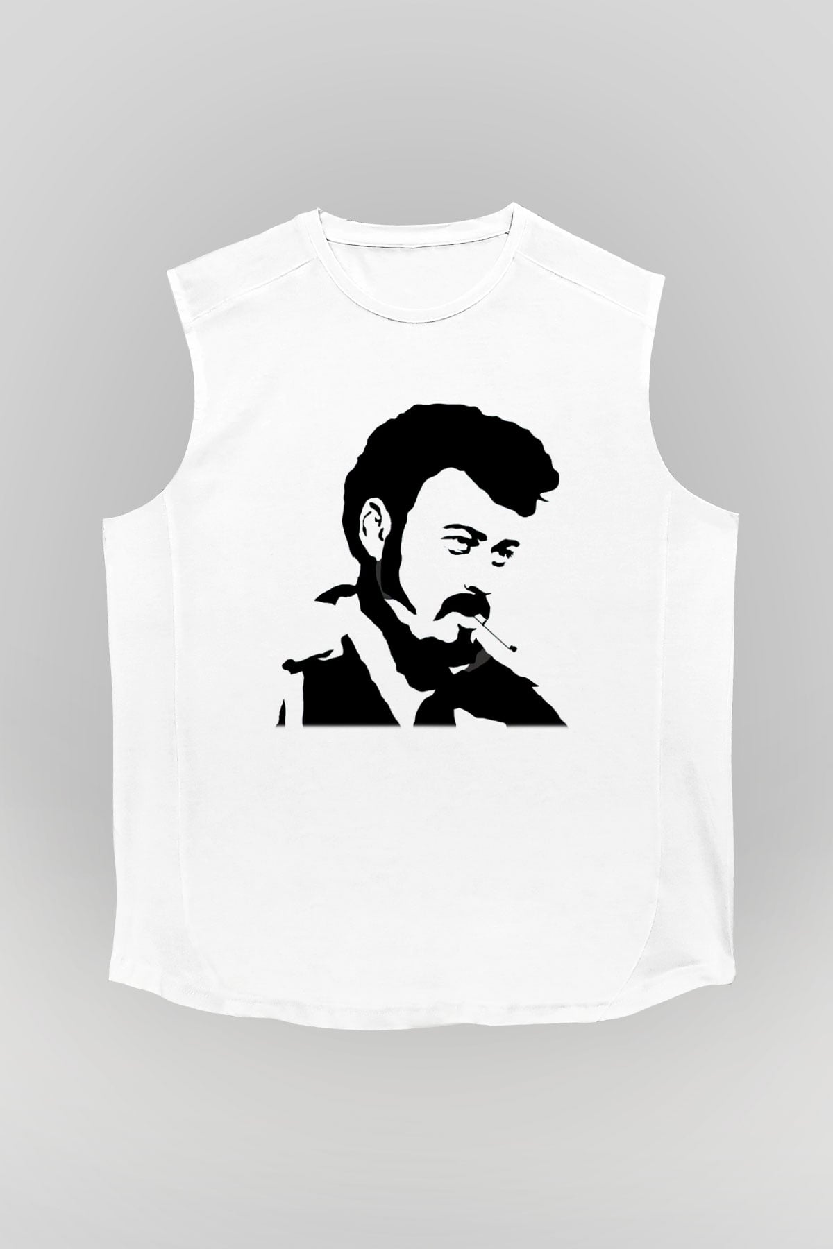 Trailer Park Boys Beyaz Unisex Kolsuz Tişört