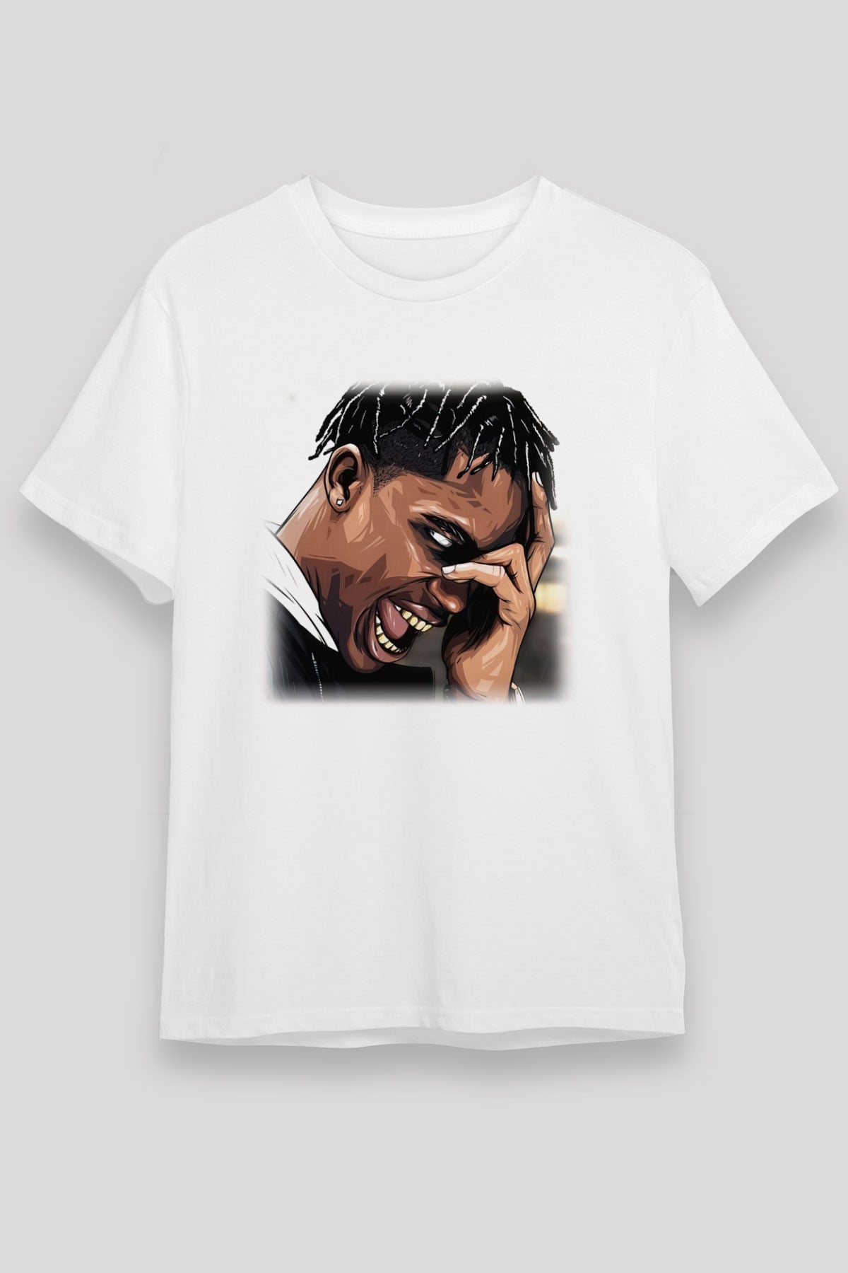 Travis Scott Beyaz Unisex Tişört T-Shirt - TişörtFabrikası