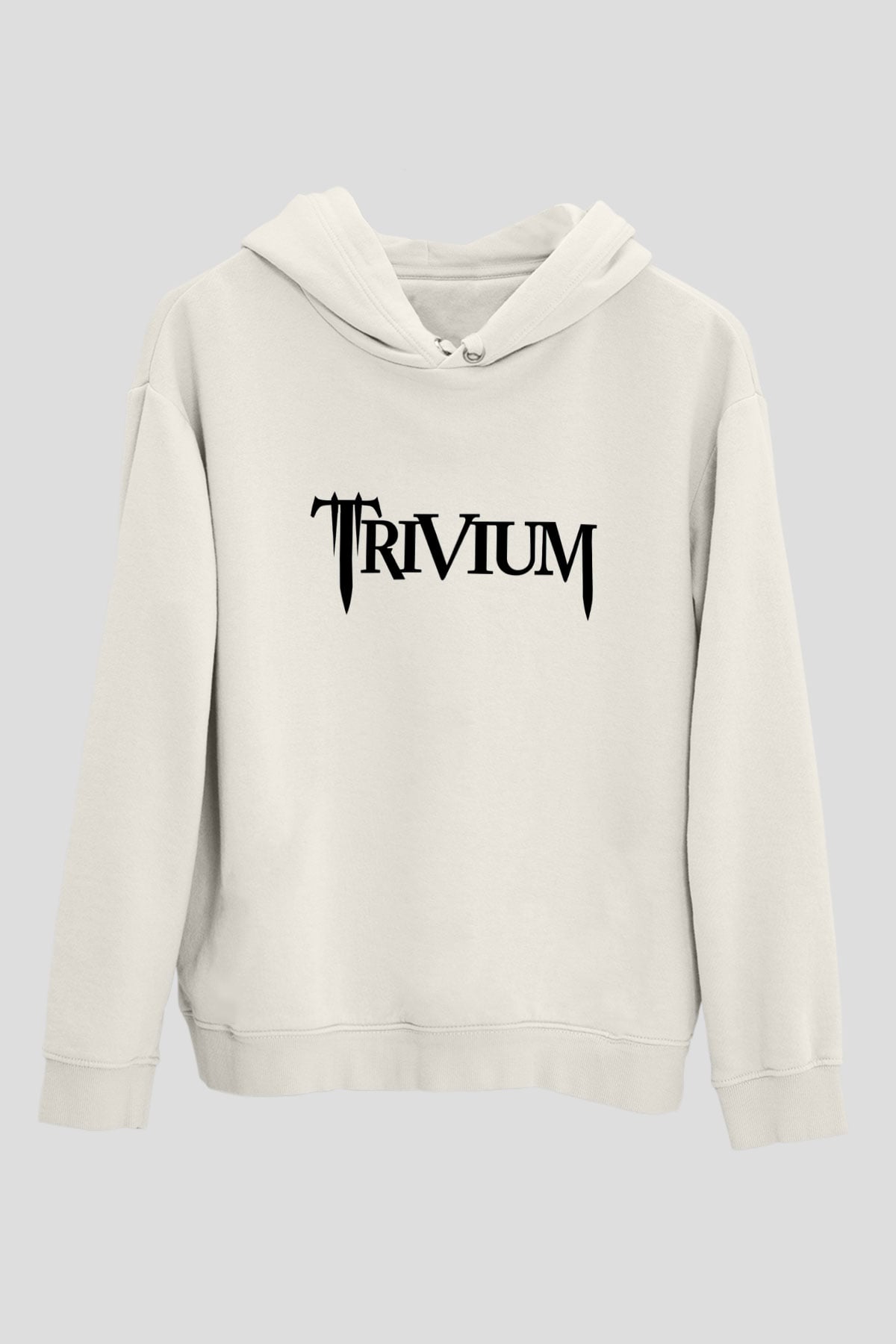 Trivium Beyaz Unisex Hoodie