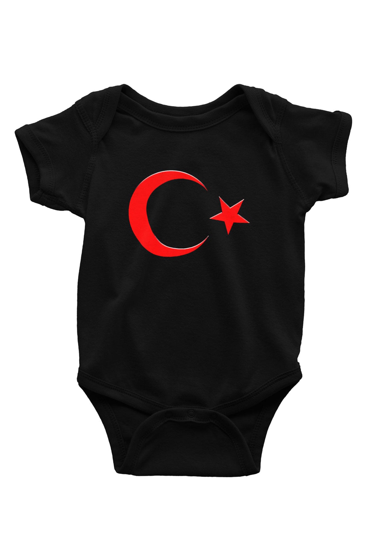 Türkiye Siyah Bebek Body - Zıbın