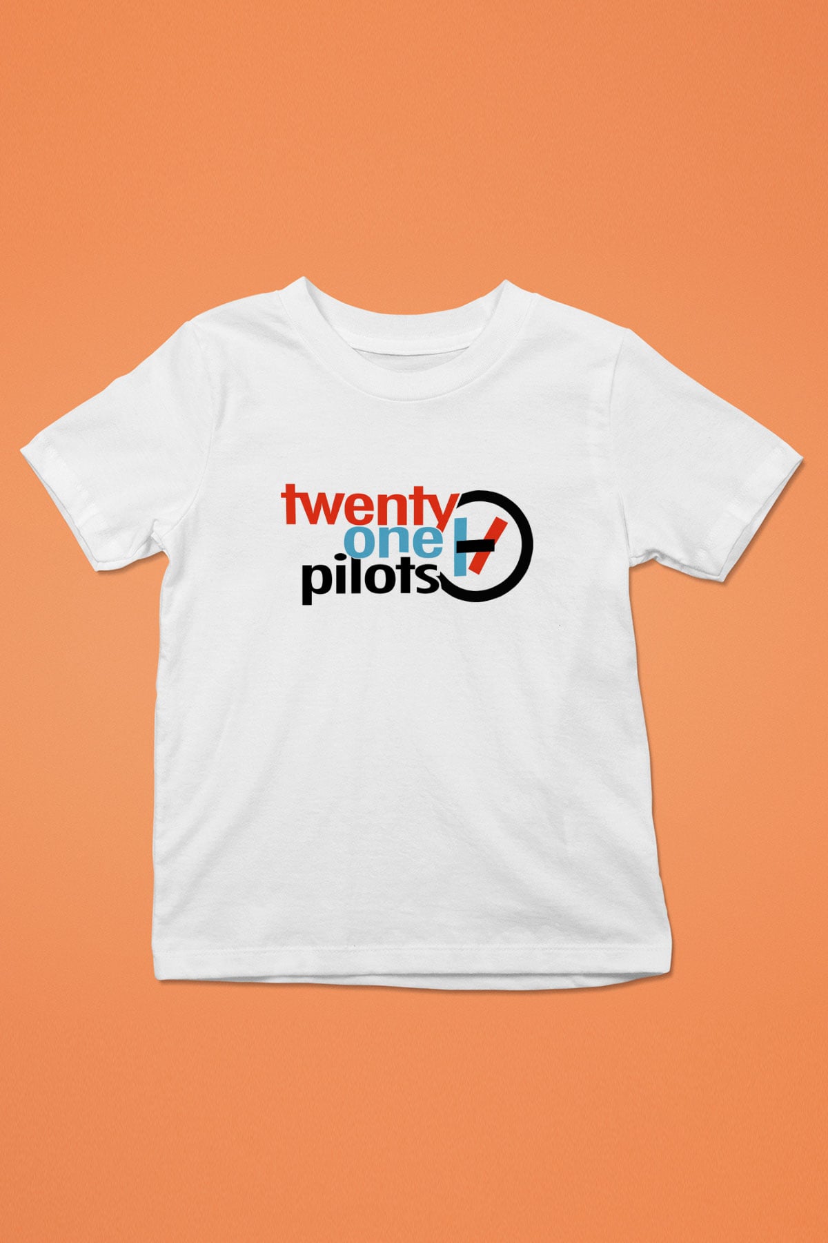 Twenty One Pilots Baskılı Beyaz Unisex Çocuk Tişört