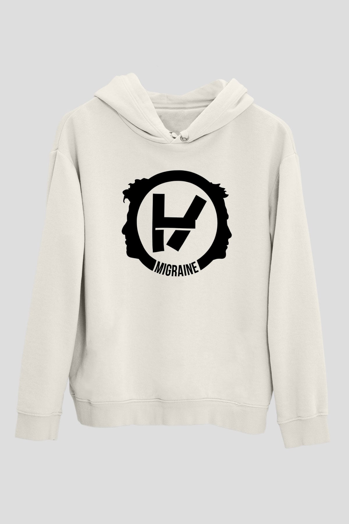 Twenty One Pilots Beyaz Unisex Hoodie