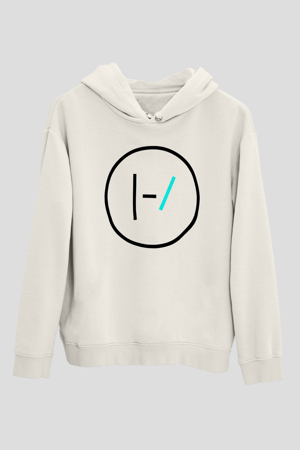 Twenty One Pilots Beyaz Unisex Hoodie