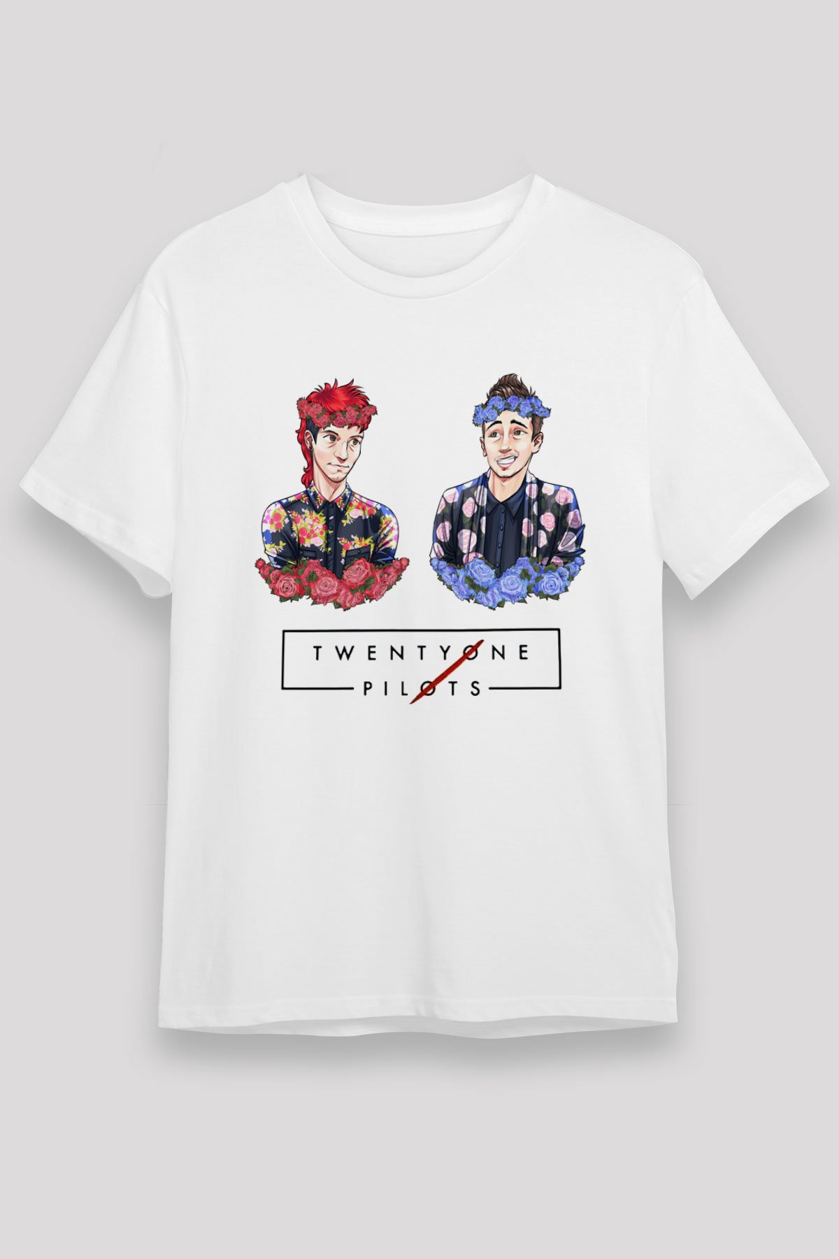 Twenty One Pilots White Unisex Tee - STREETWEAR