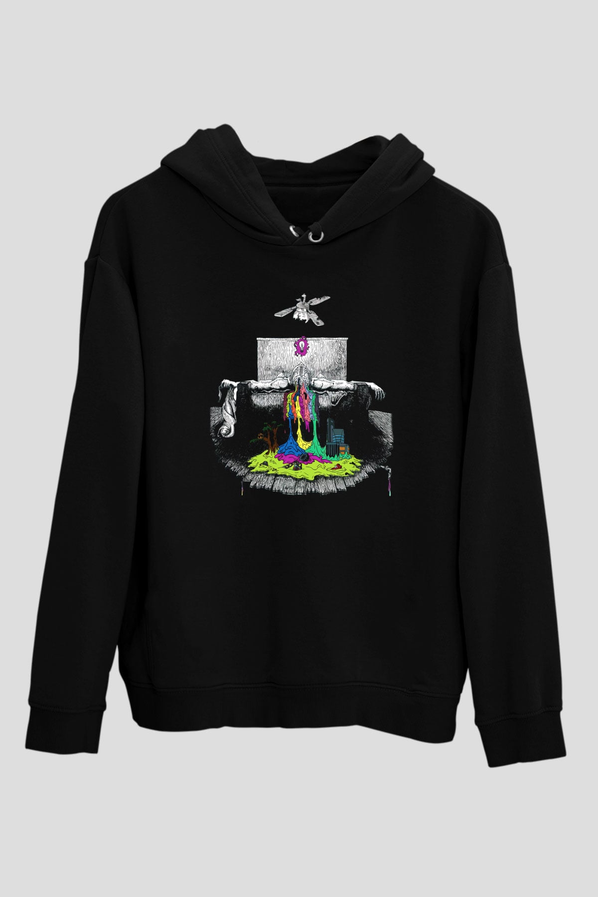 Twenty One Pilots Siyah Unisex Kapşonlu Sweatshirt