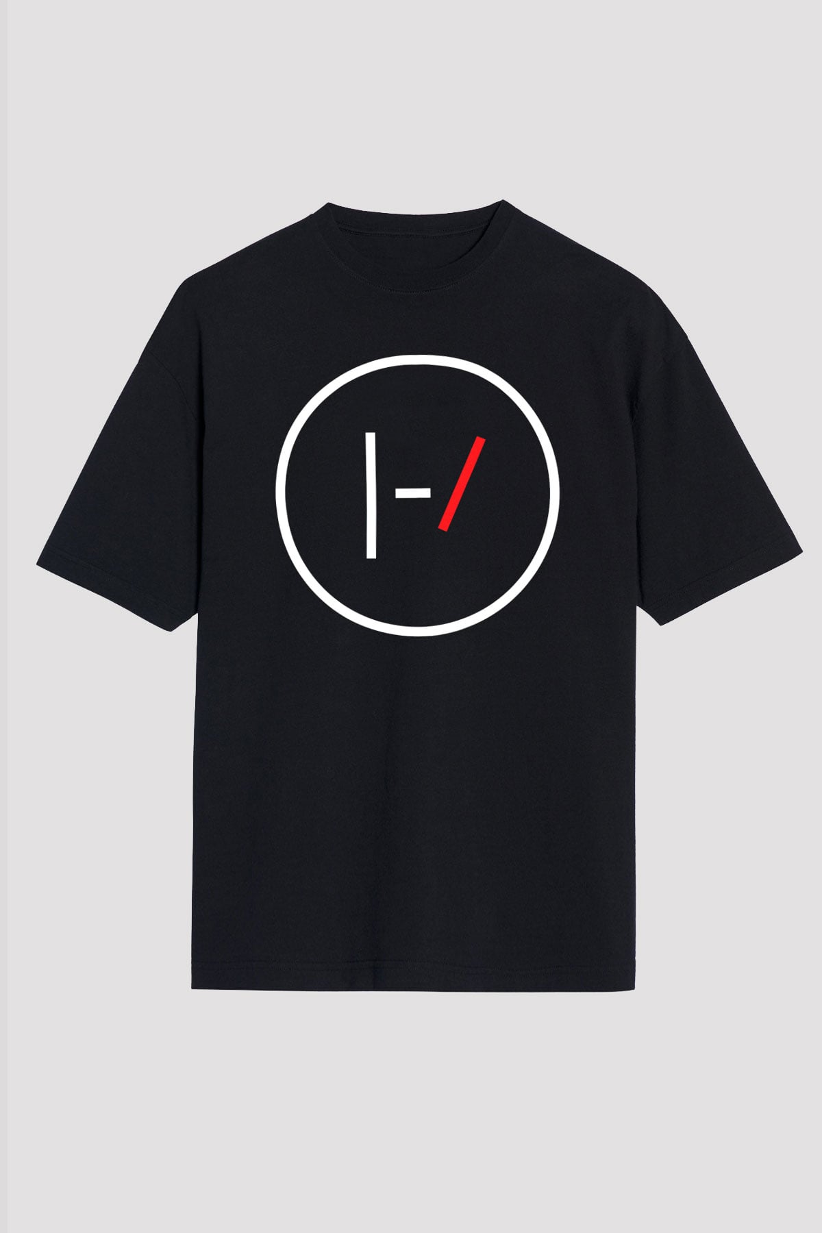Twenty One Pilots Siyah Unisex Oversize Tişört T-Shirt
