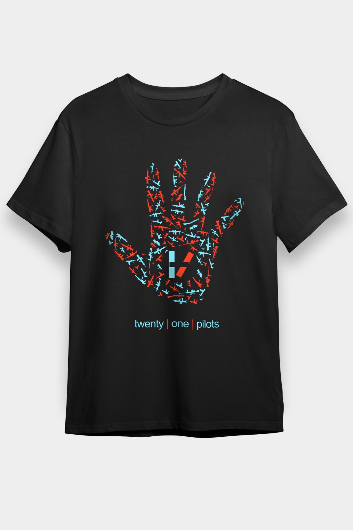 Twenty One Pilots Black Unisex Tee - STREETWEAR