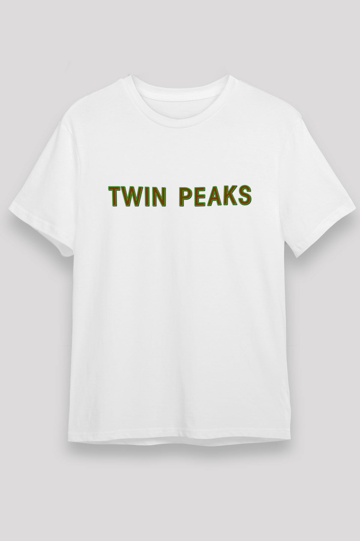 Twin Peaks Beyaz Unisex Tişört T-Shirt