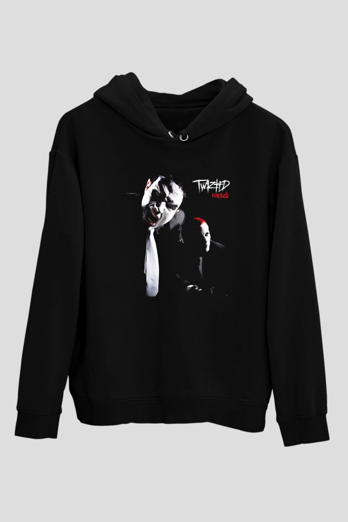Twiztid Siyah Unisex Kapşonlu Sweatshirt