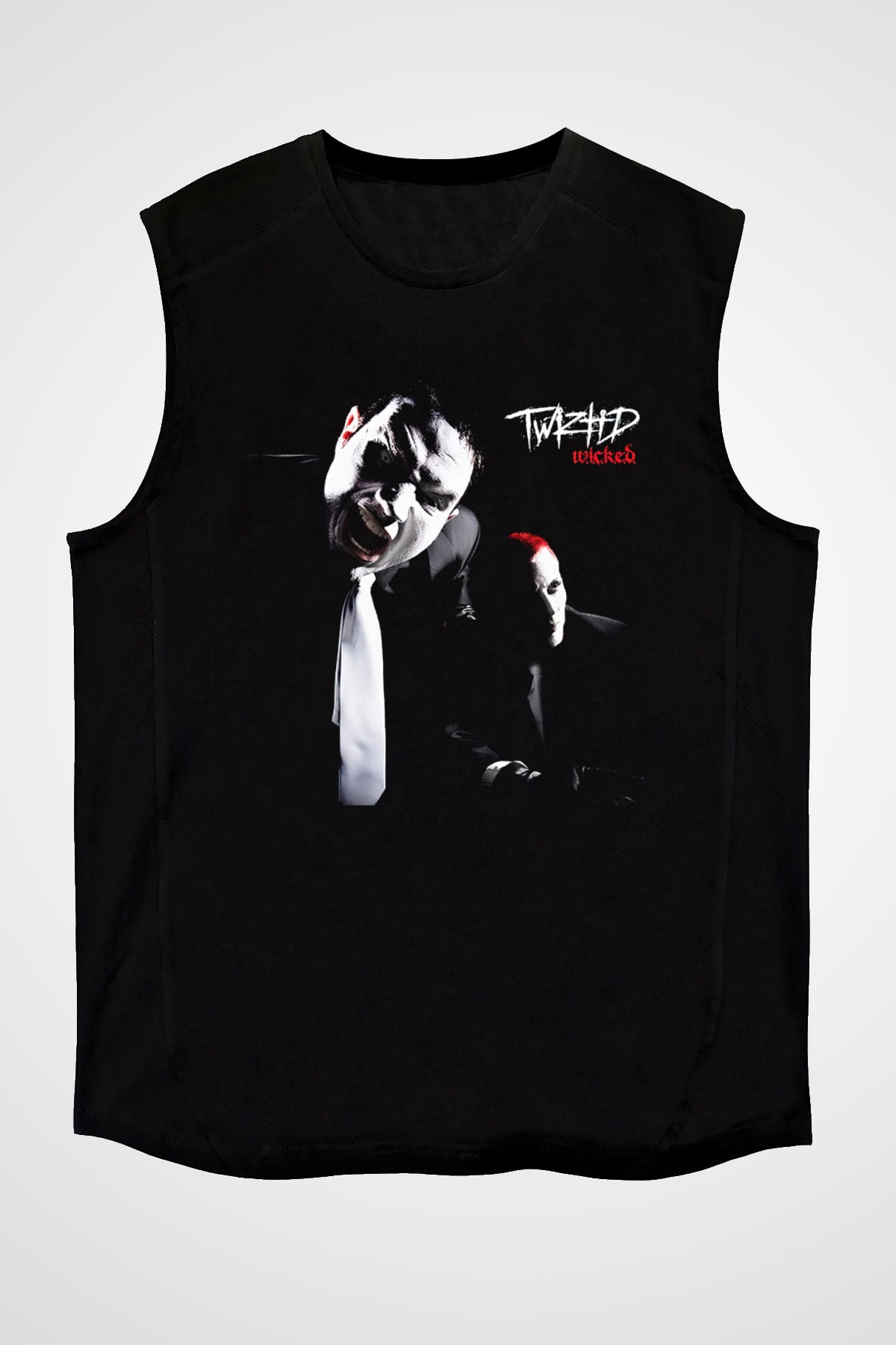 Twiztid Siyah Unisex Kolsuz Tişört
