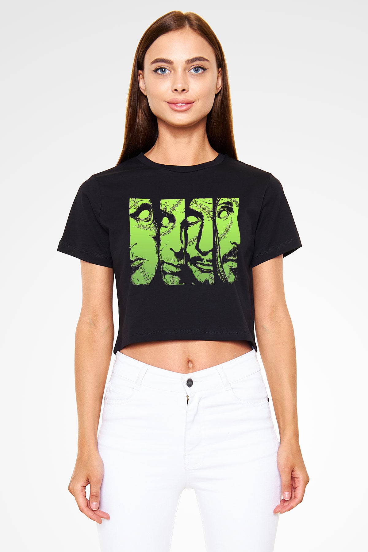 Type O Negative Siyah Crop Top Tişört