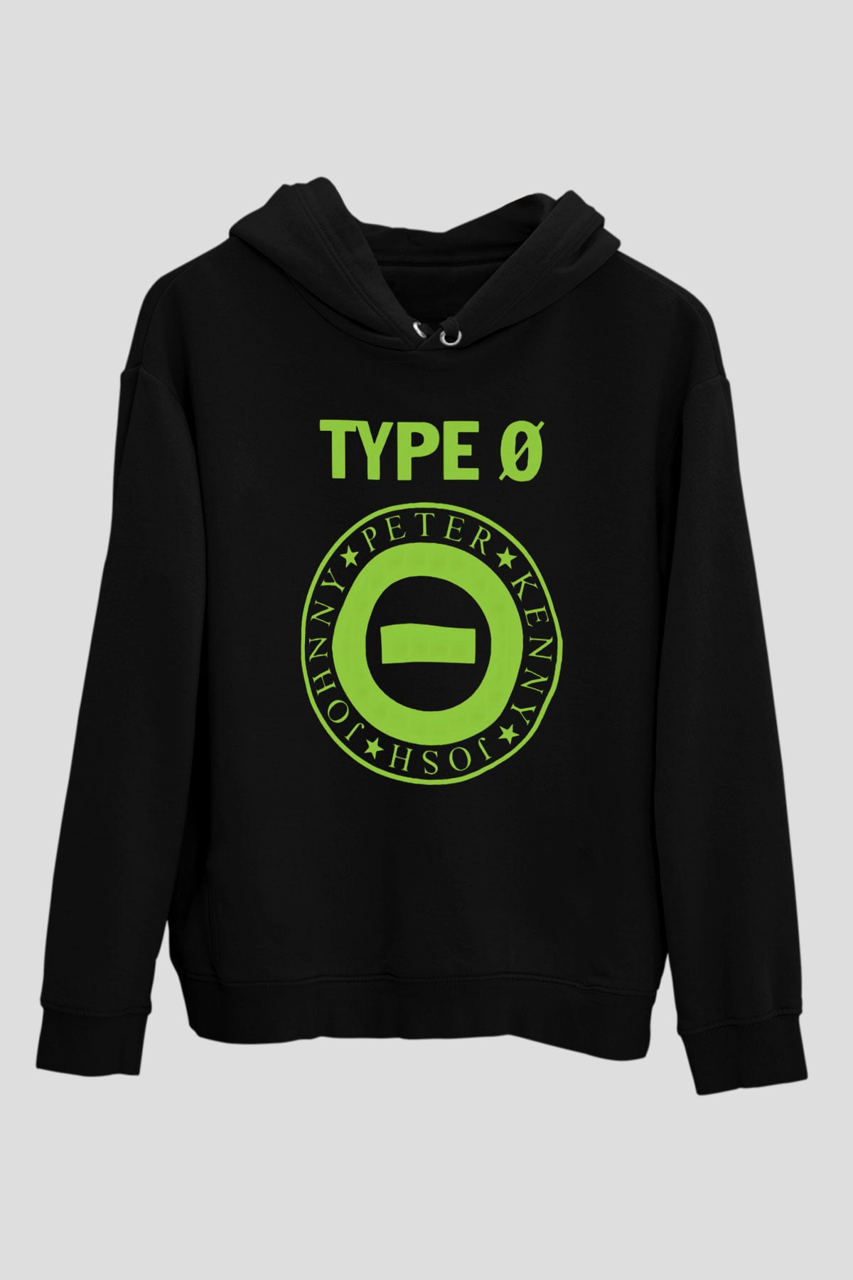 Type O Negative Siyah Unisex Kapşonlu Sweatshirt