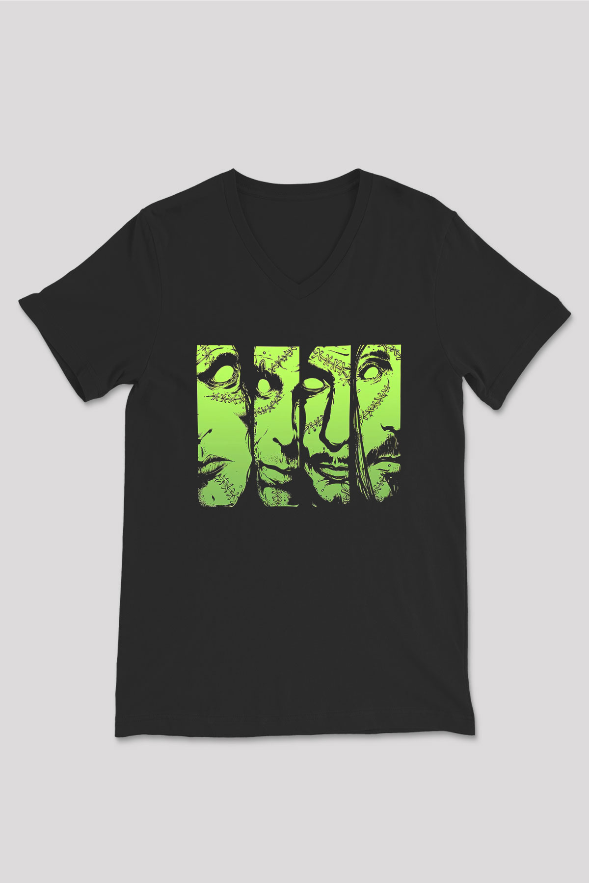 Type O Negative Siyah Unisex V Yaka Tişört T-Shirt