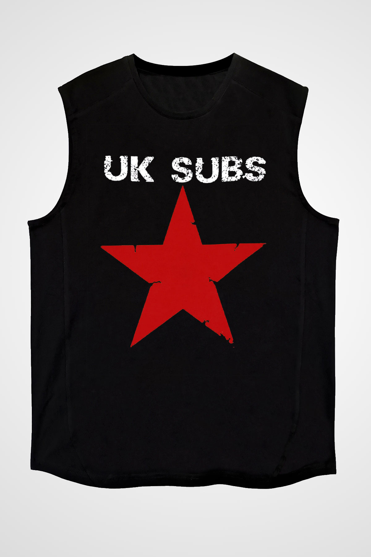 U.K. Subs Siyah Unisex Kolsuz Tişört