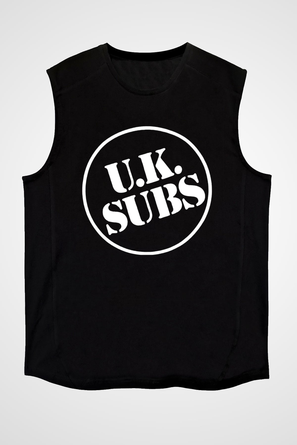 U.K. Subs Siyah Unisex Kolsuz Tişört