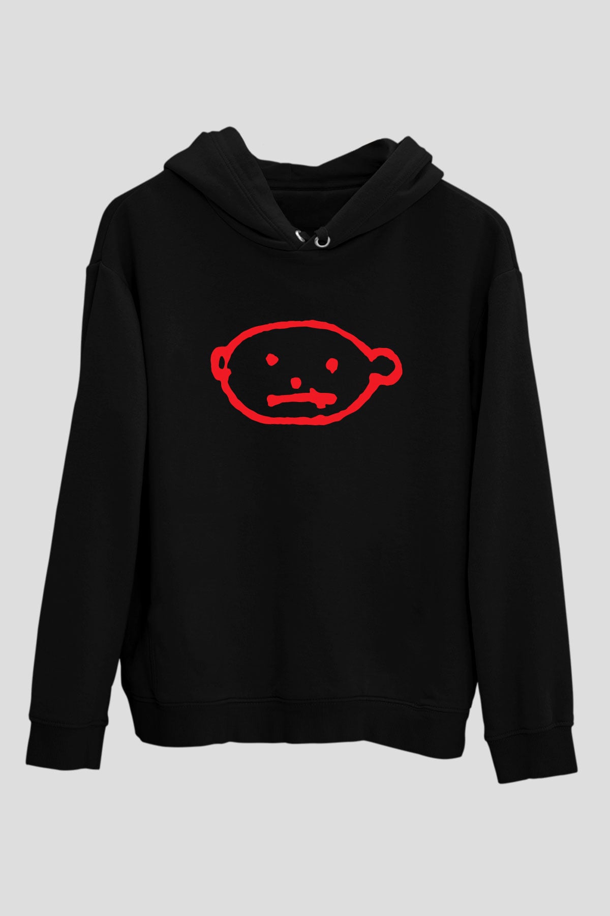 U2 Siyah Unisex Hoodie