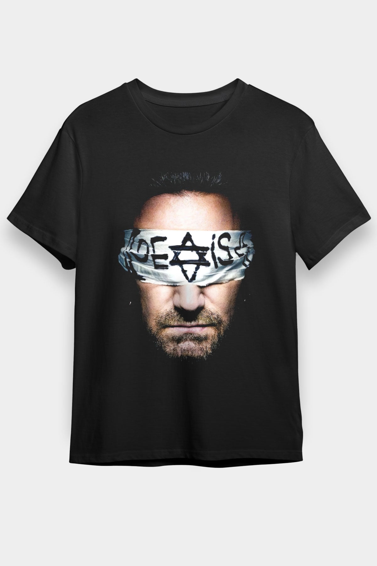 U2 Siyah Unisex Tişört T-Shirt - TişörtFabrikası