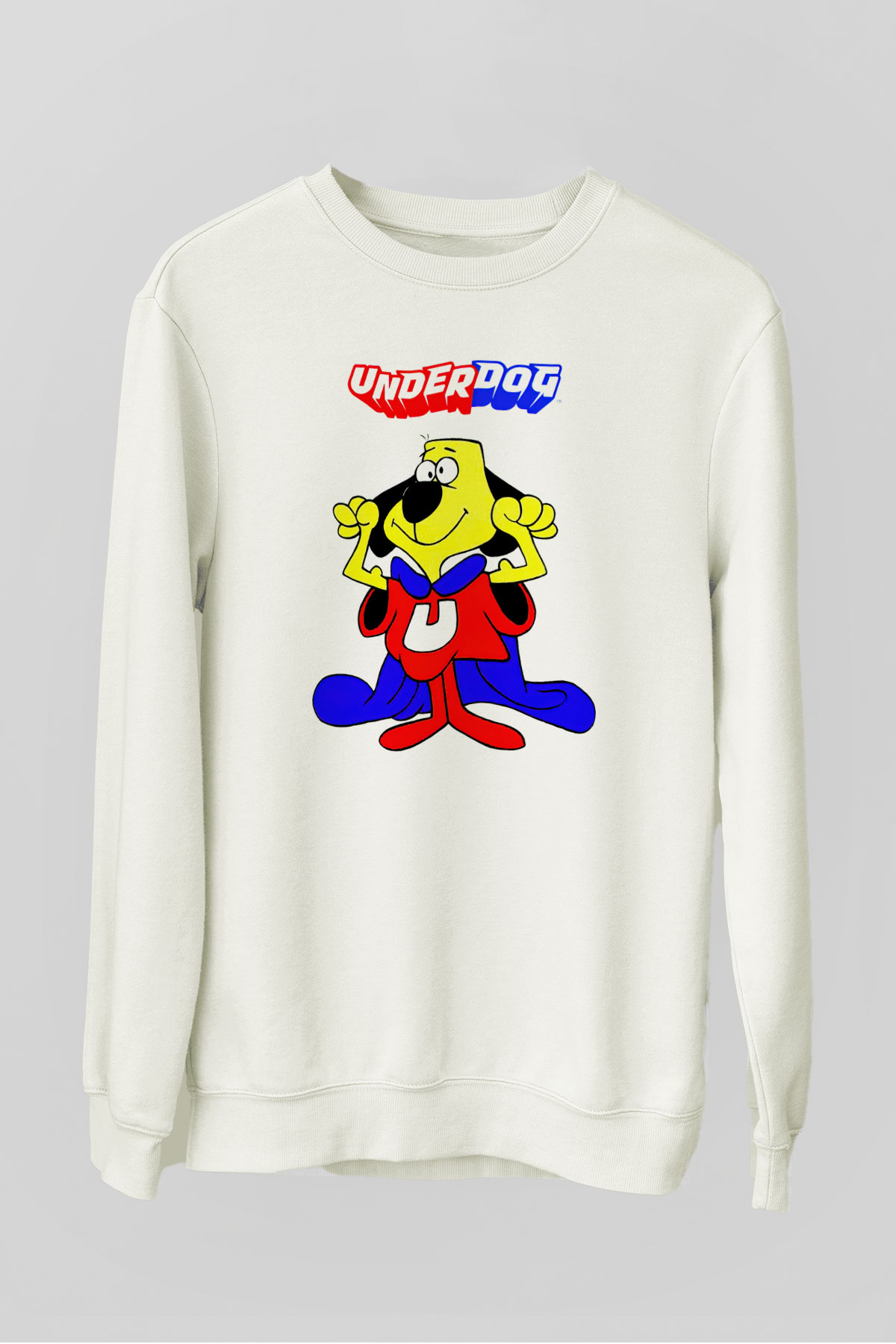 Underdog Beyaz Unisex  Sweatshirt