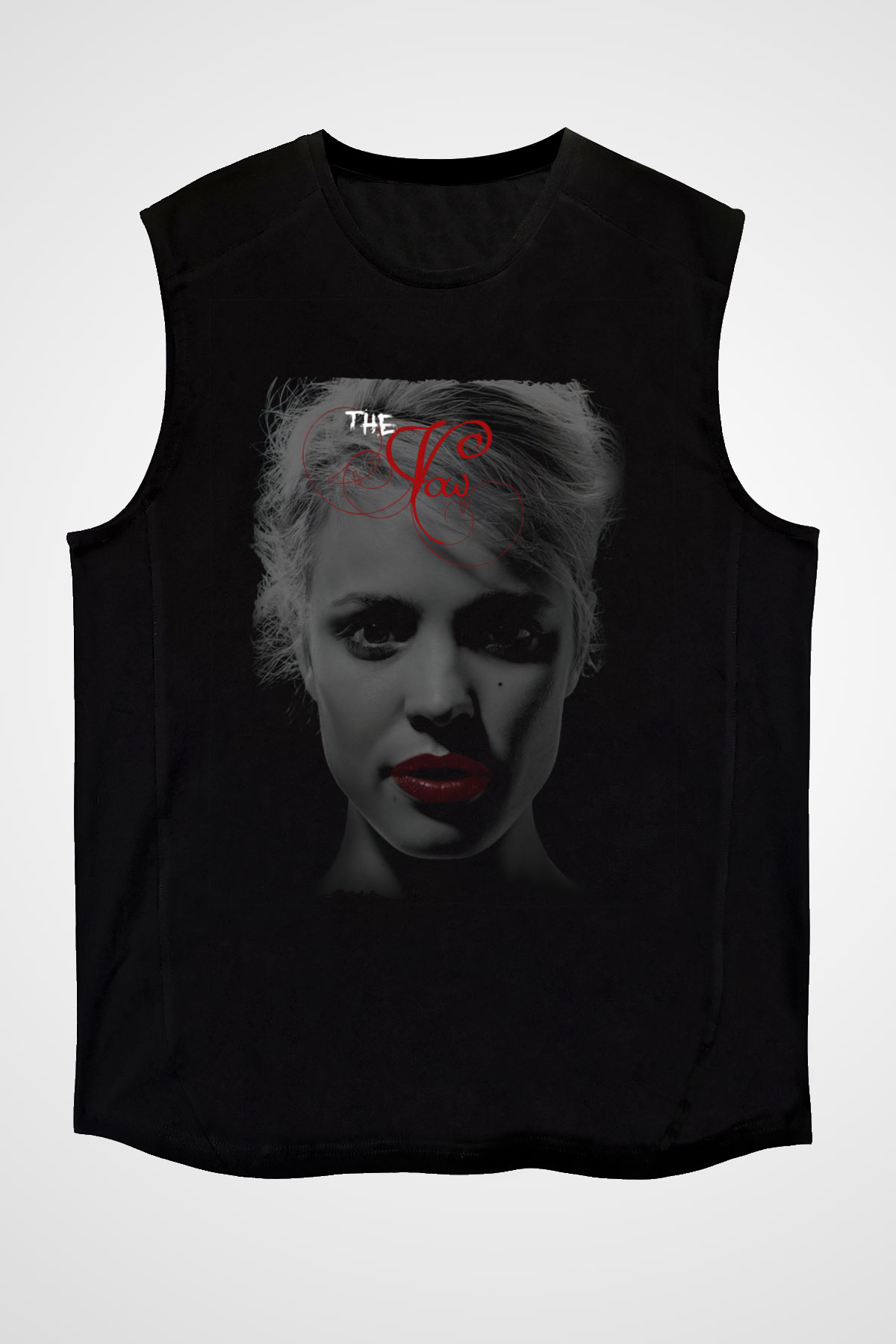 Unisex Aşk Yemini (The Vow) Baskılı Siyah Kolsuz Tshirt