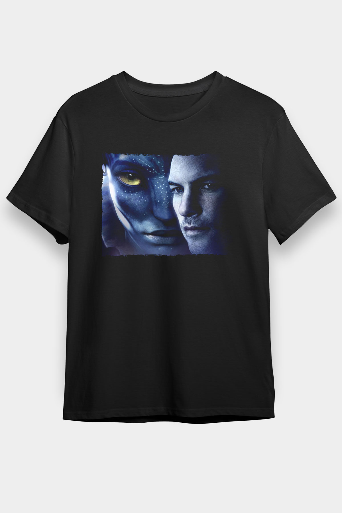 Unisex Avatar Siyah Unisex Graphic Tee - STREETWEAR