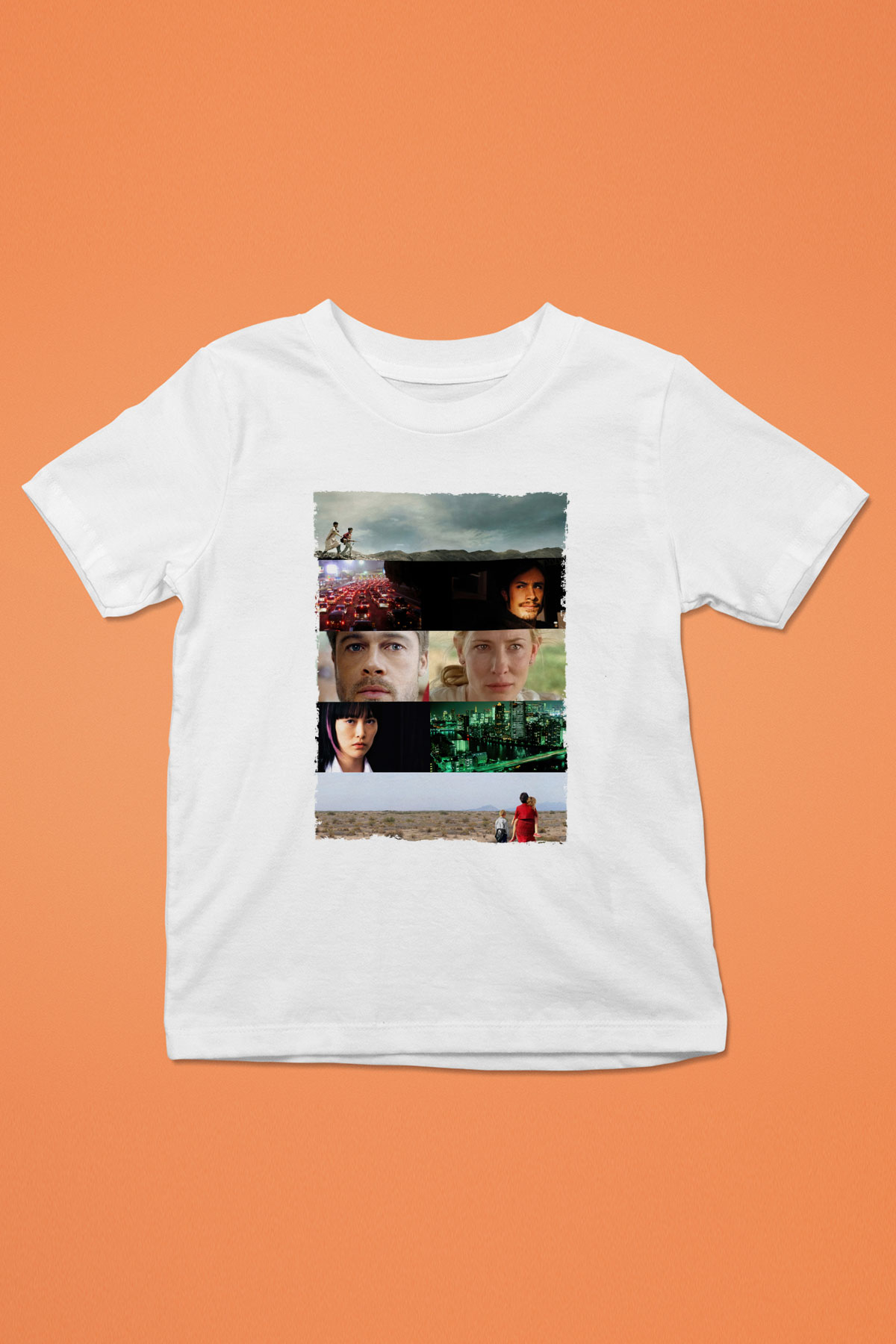 Unisex Babel - Babil Baskılı Beyaz Çocuk Tişört