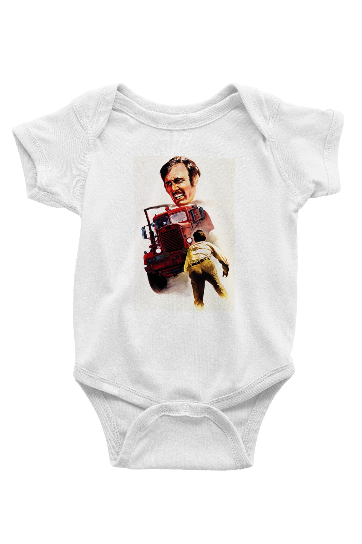Unisex Belâ (Duel) Baskılı Bebek Body - Zıbın