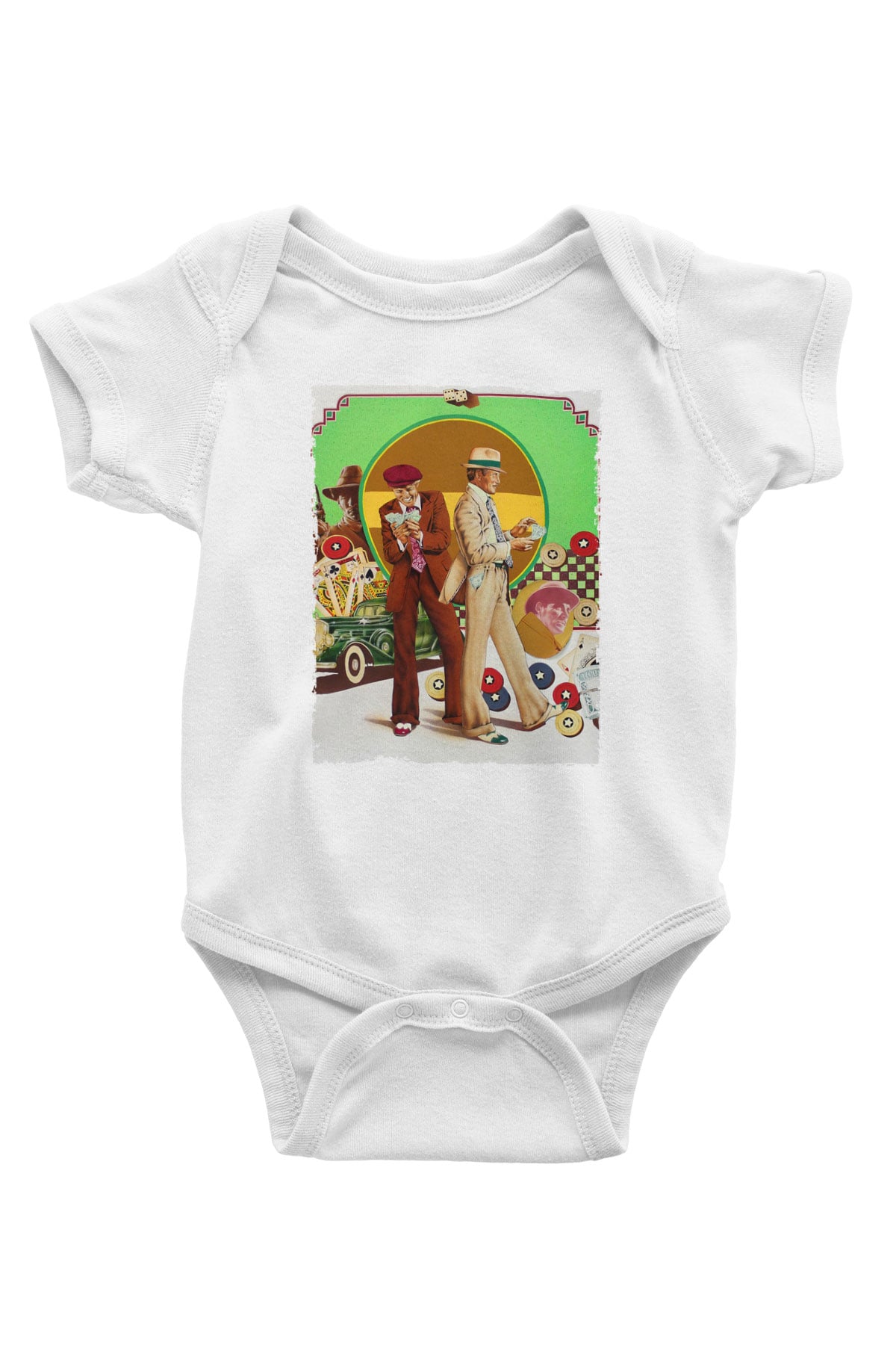 Unisex Belalılar (The Sting) Baskılı Bebek Body - Zıbın