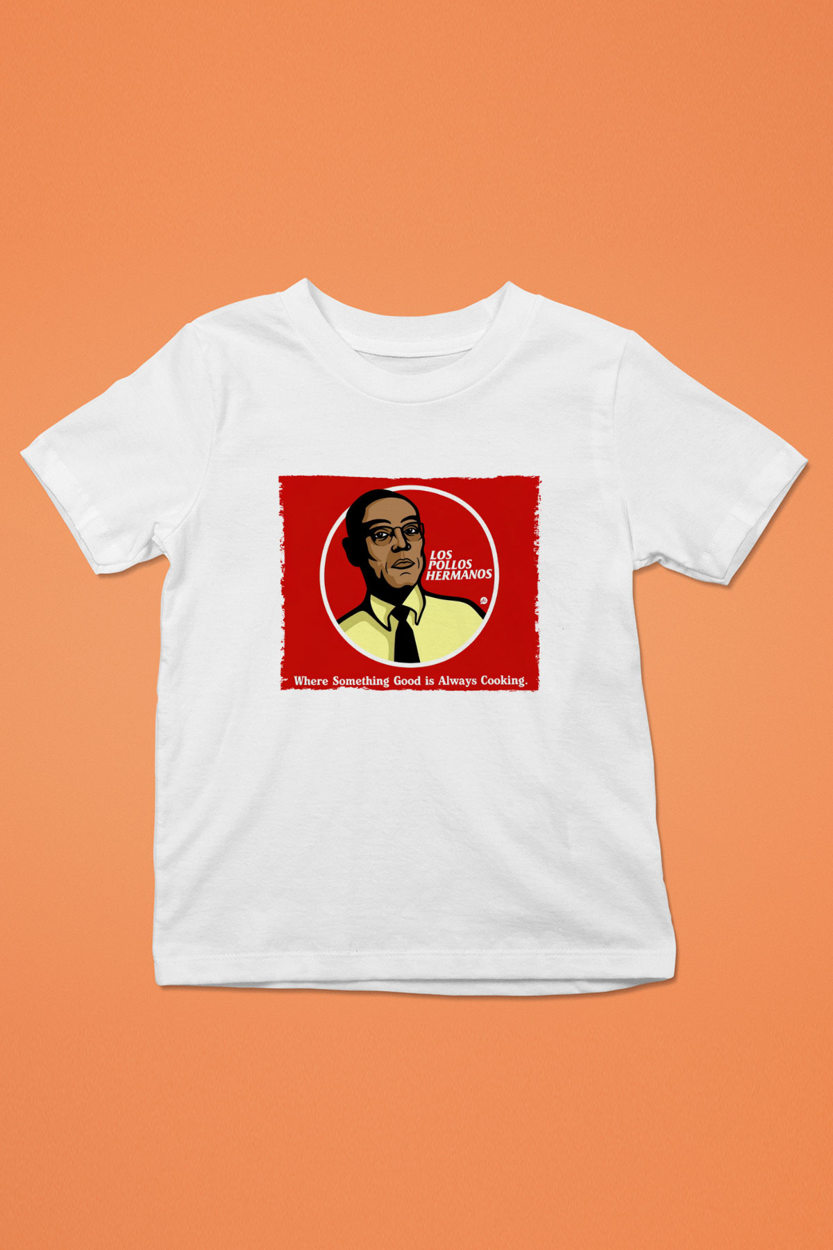 Unisex Breaking Bad Baskılı Beyaz Çocuk Tişört