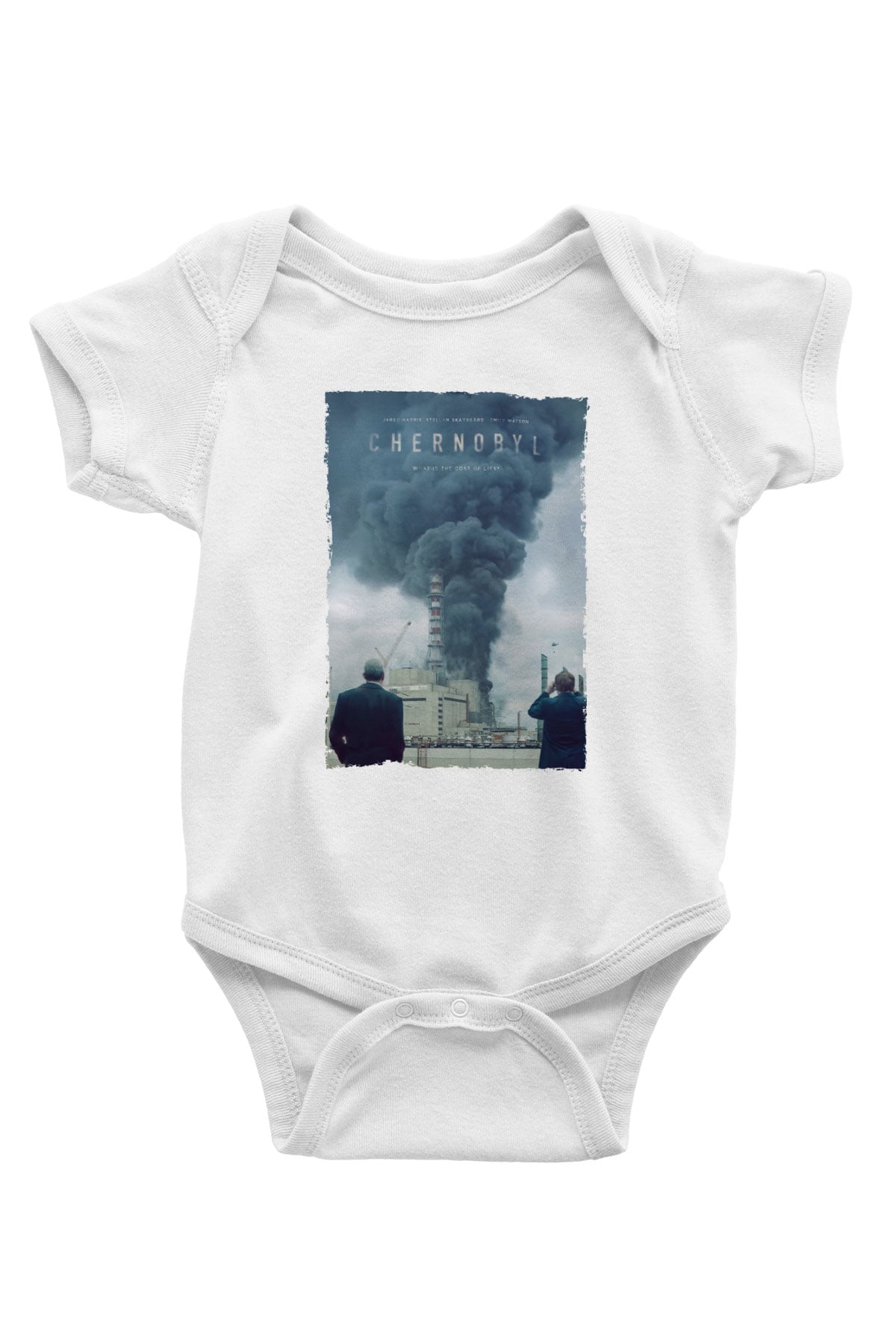 Unisex Chernobyl Baskılı Bebek Body - Zıbın