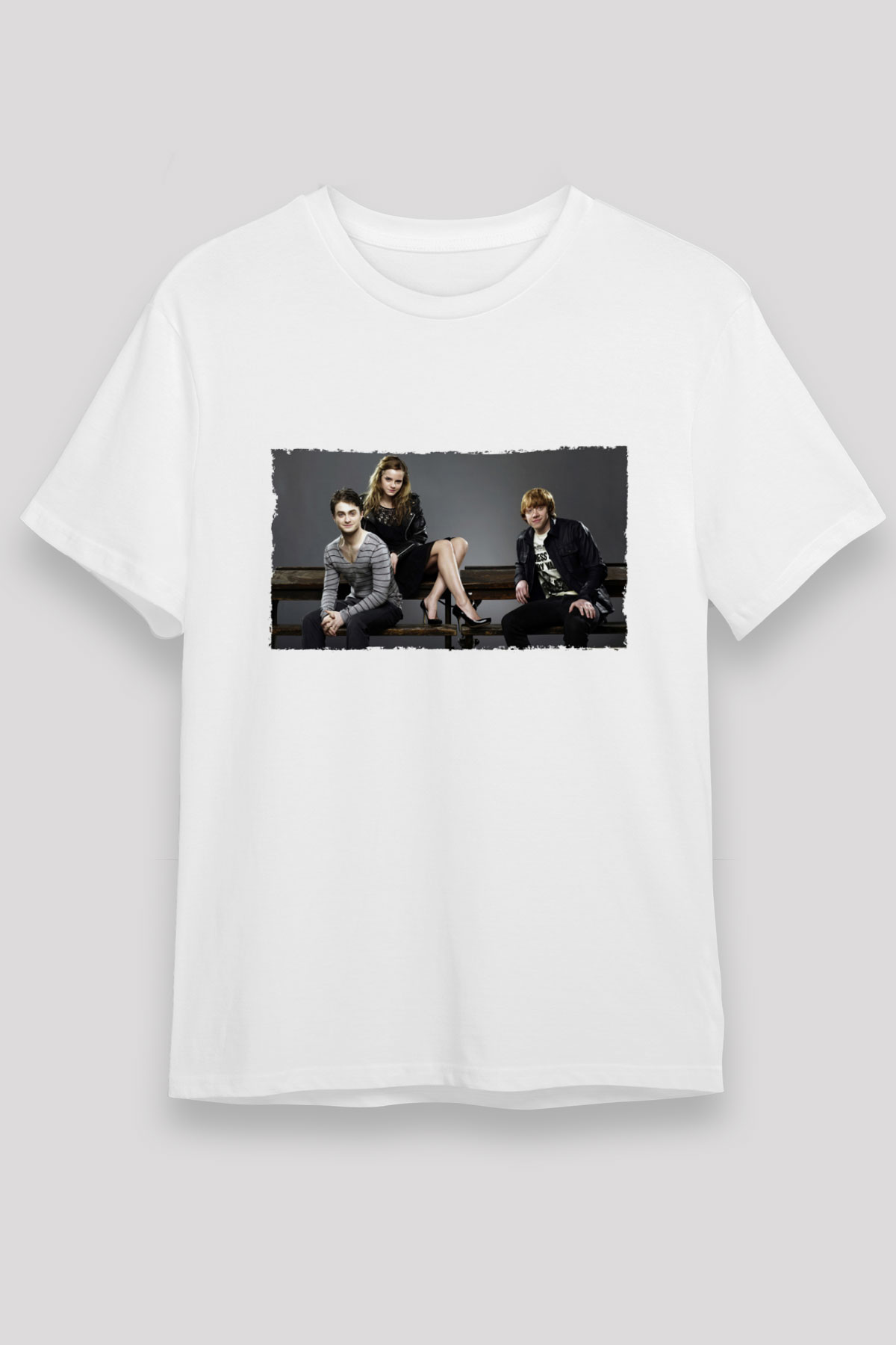 Unisex Daniel Radcliffe - Emma Watson and Rupert Grint Graphic Tee - STREETWEAR