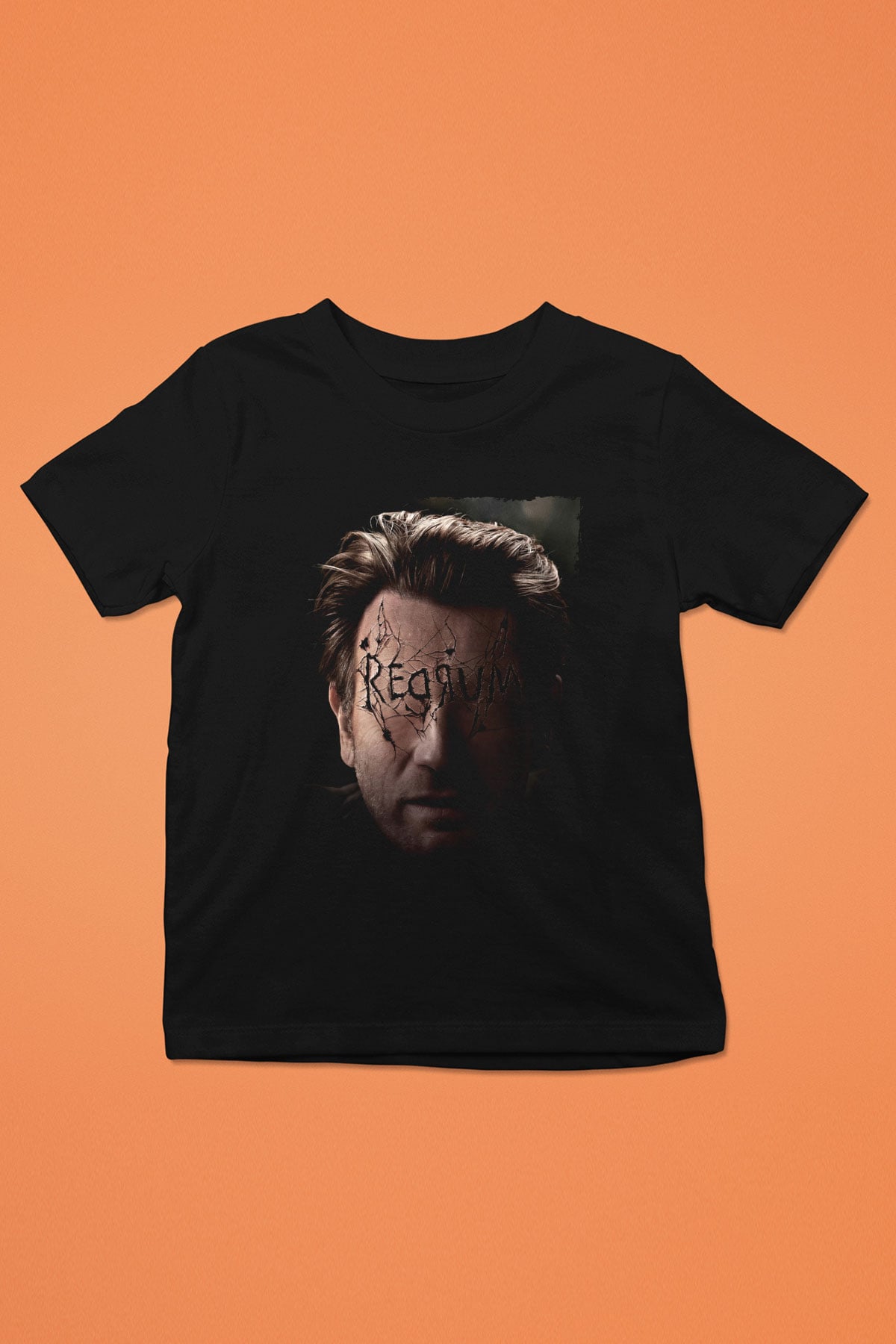 Unisex Doktor Uyku (Doctor Sleep) Baskılı Siyah Çocuk Tshirt