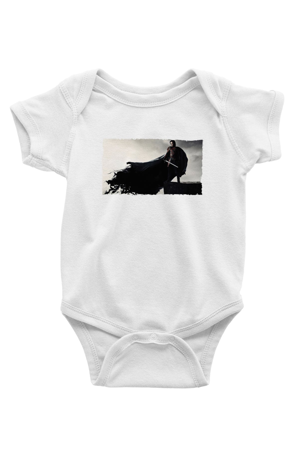 Unisex Dracula Untold Baskılı Bebek Body - Zıbın