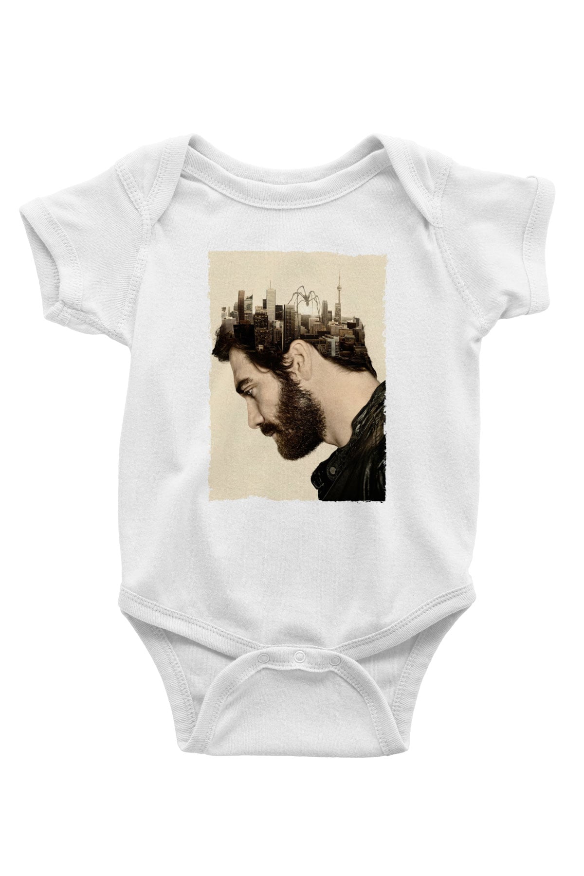 Unisex Düşman (Enemy) Baskılı Bebek Body - Zıbın