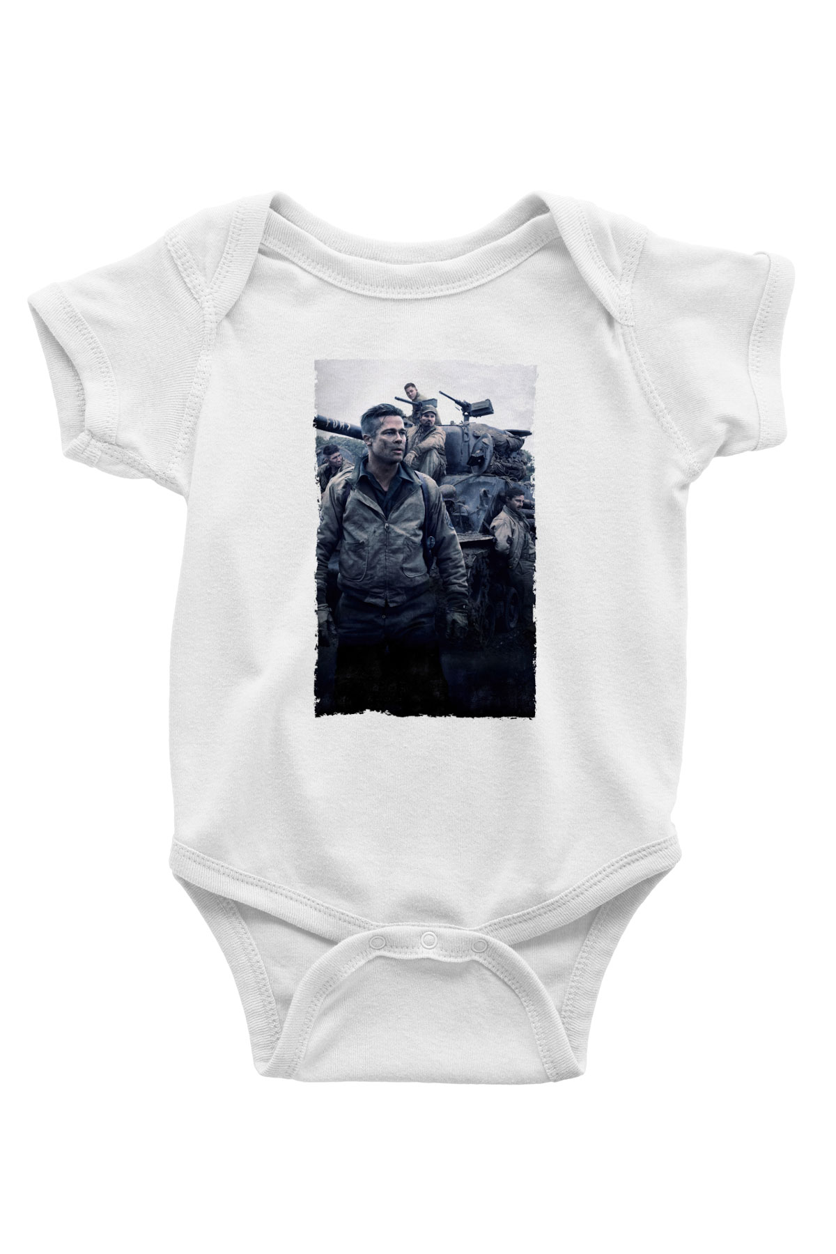 Unisex Fury Baskılı Bebek Body - Zıbın