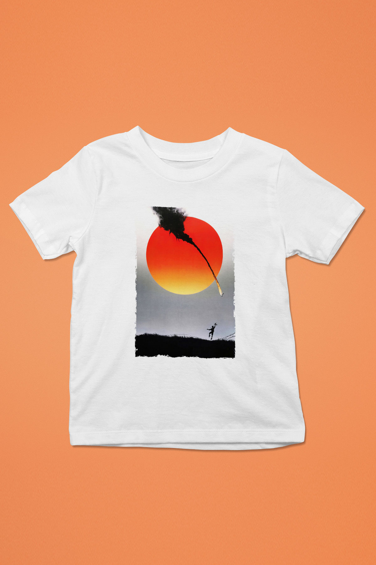 Unisex Güneş İmparatorluğu (Empire of the Sun) Baskılı Beyaz Çocuk Tshirt